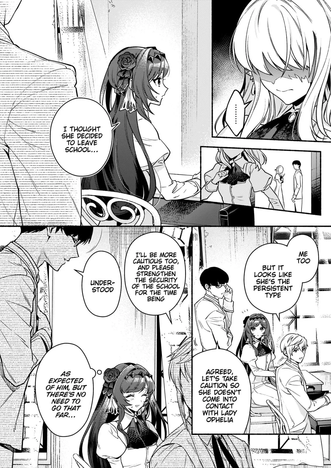 Akuyaku Reijou Route ga Nai Nante, Dare ga Itta no? Chapter 15 page 2