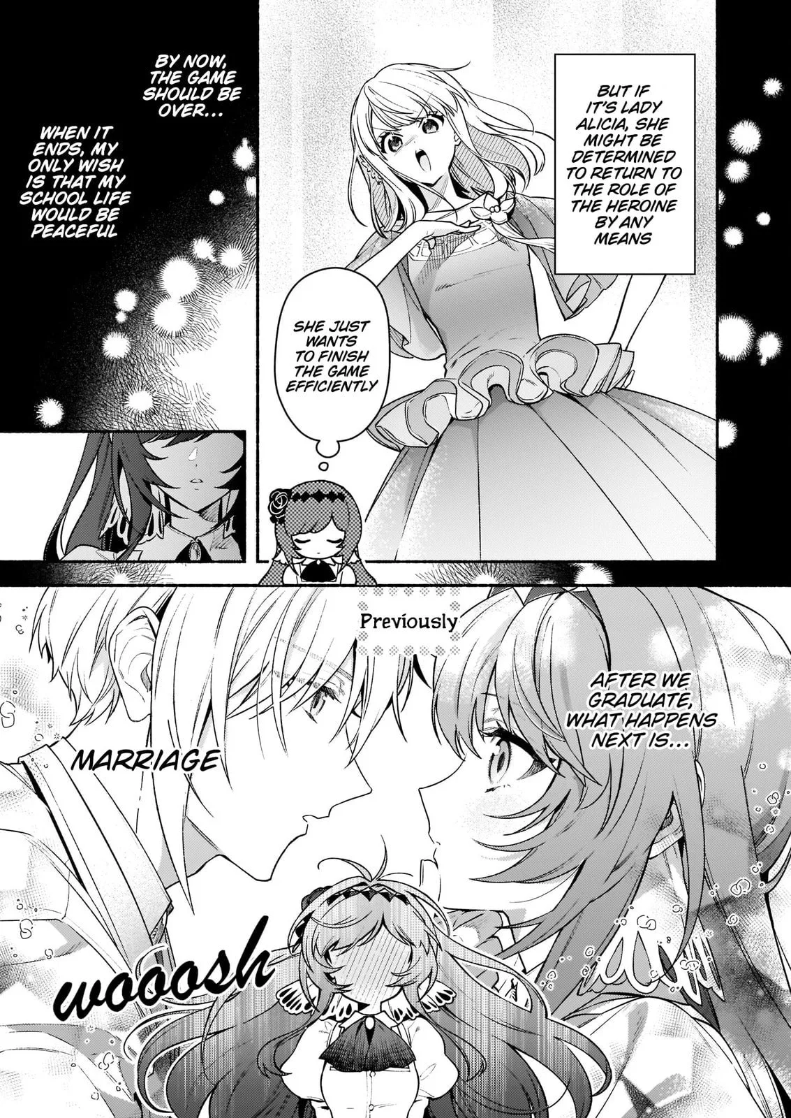 Akuyaku Reijou Route ga Nai Nante, Dare ga Itta no? Chapter 15 page 3