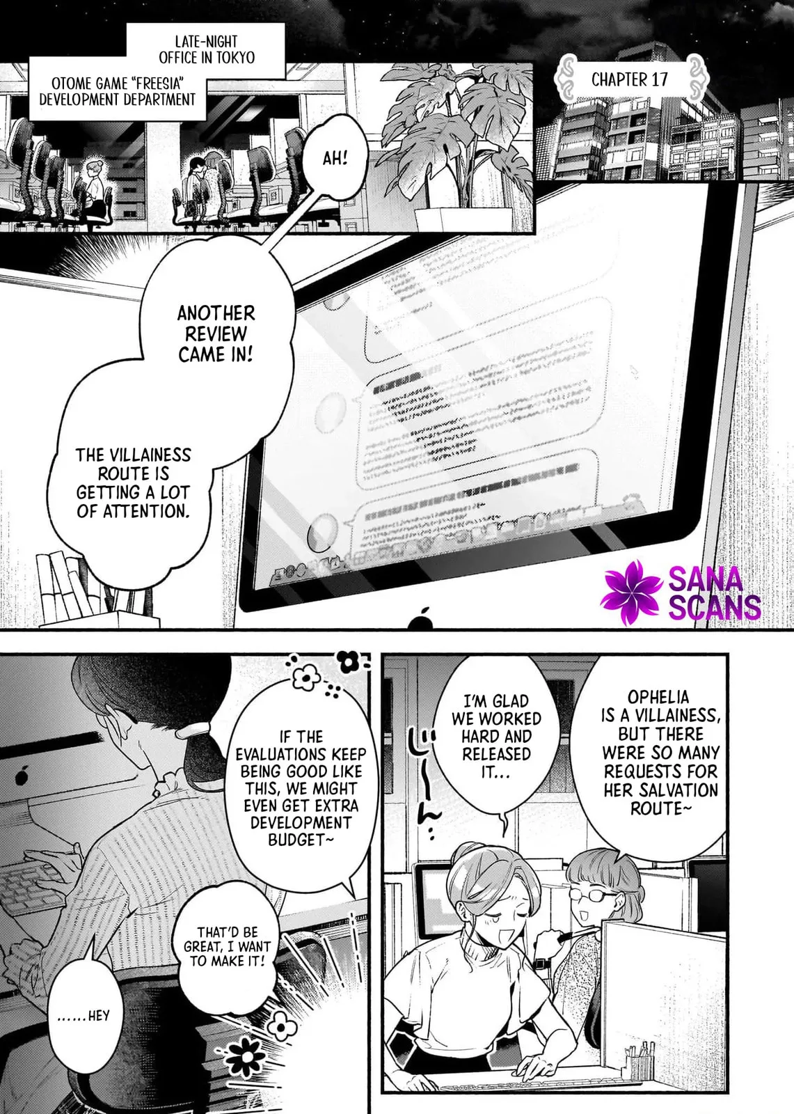Akuyaku Reijou Route ga Nai Nante, Dare ga Itta no? Chapter 17 page 3