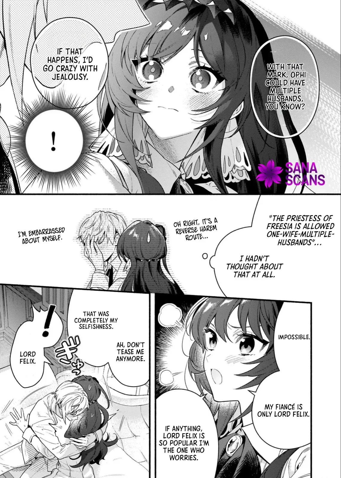 Akuyaku Reijou Route ga Nai Nante, Dare ga Itta no? Chapter 17 page 31