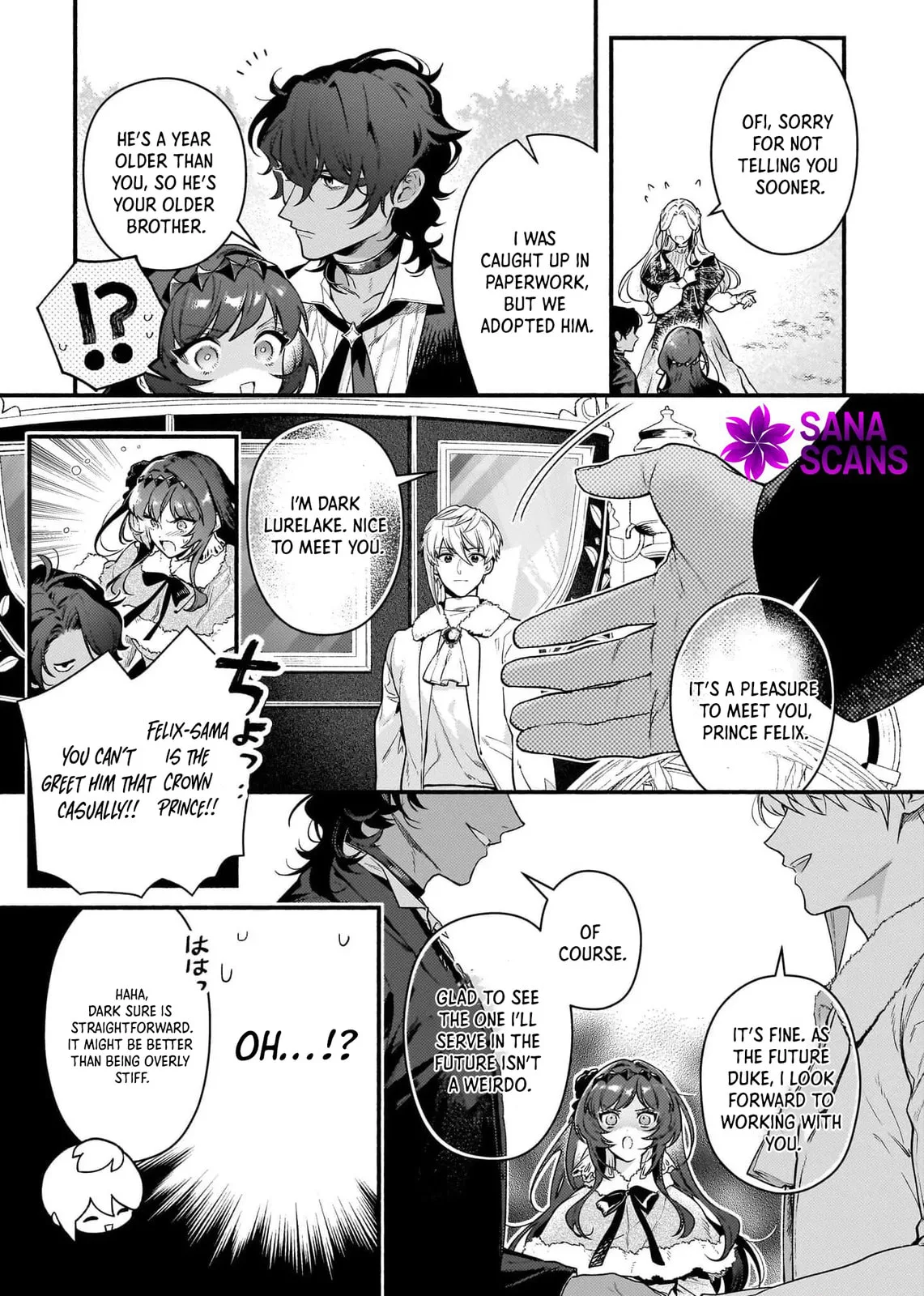 Akuyaku Reijou Route ga Nai Nante, Dare ga Itta no? Chapter 17 page 45