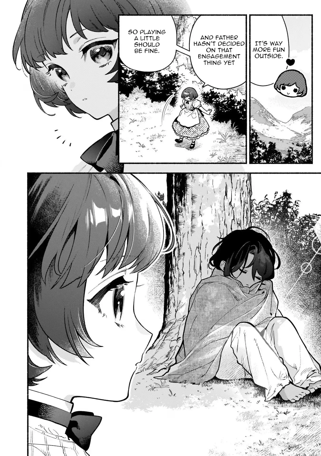 Akuyaku Reijou Route ga Nai Nante, Dare ga Itta no? Chapter 20.5 page 3