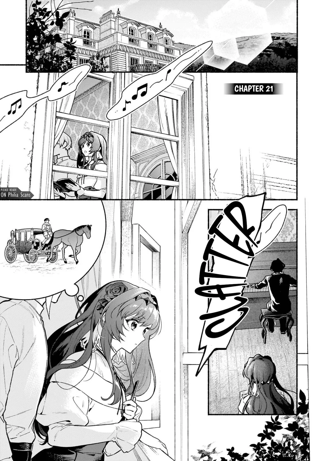 Akuyaku Reijou Route ga Nai Nante, Dare ga Itta no? Chapter 21 page 2