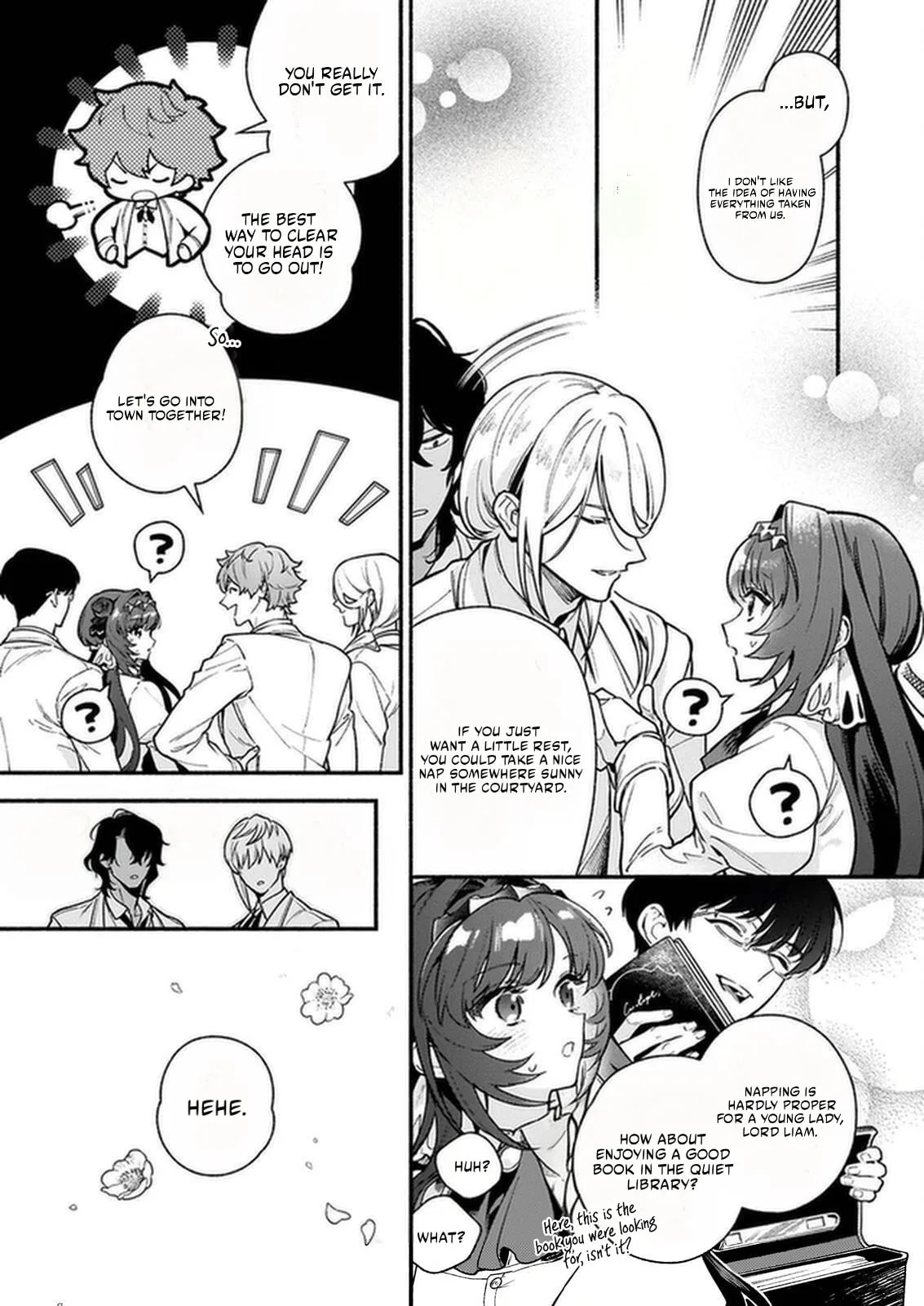 Akuyaku Reijou Route ga Nai Nante, Dare ga Itta no? Chapter 32.1 page 8