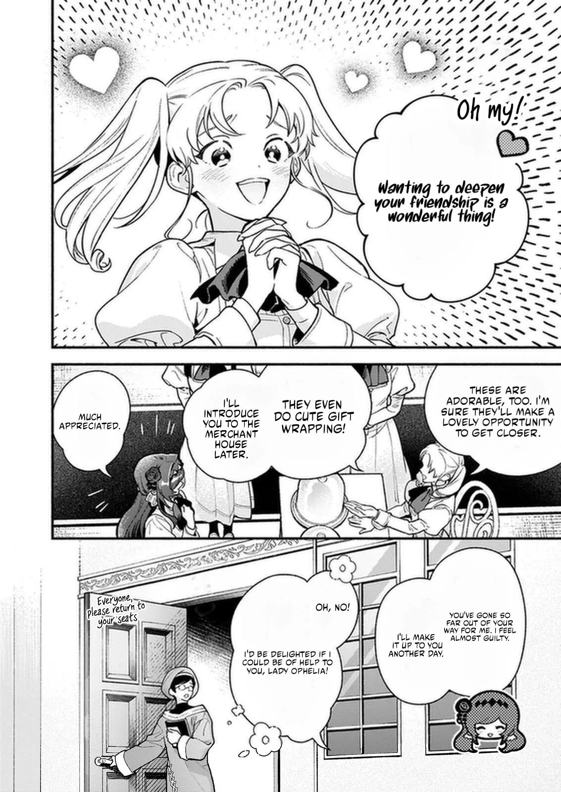 Akuyaku Reijou Route ga Nai Nante, Dare ga Itta no? Chapter 32.1 page 15