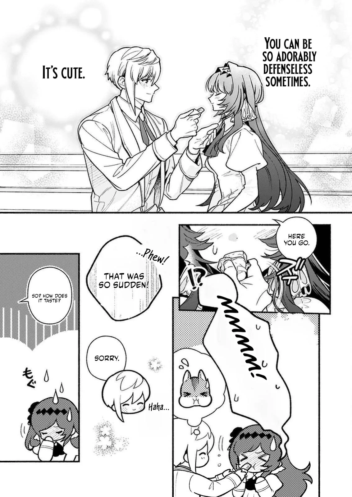 Akuyaku Reijou Route ga Nai Nante, Dare ga Itta no? Chapter 32.1 page 24