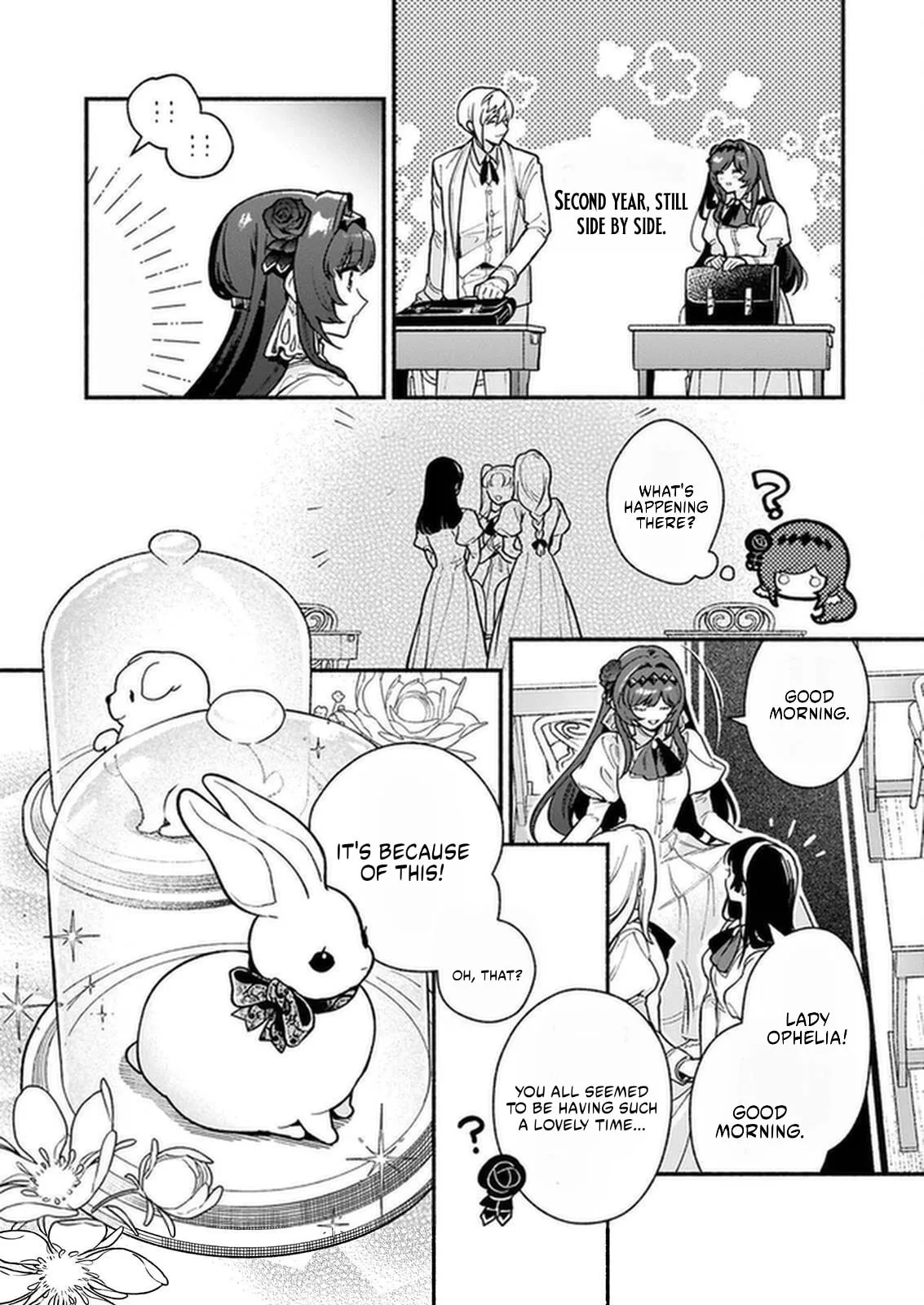 Akuyaku Reijou Route ga Nai Nante, Dare ga Itta no? Chapter 32.1 page 11