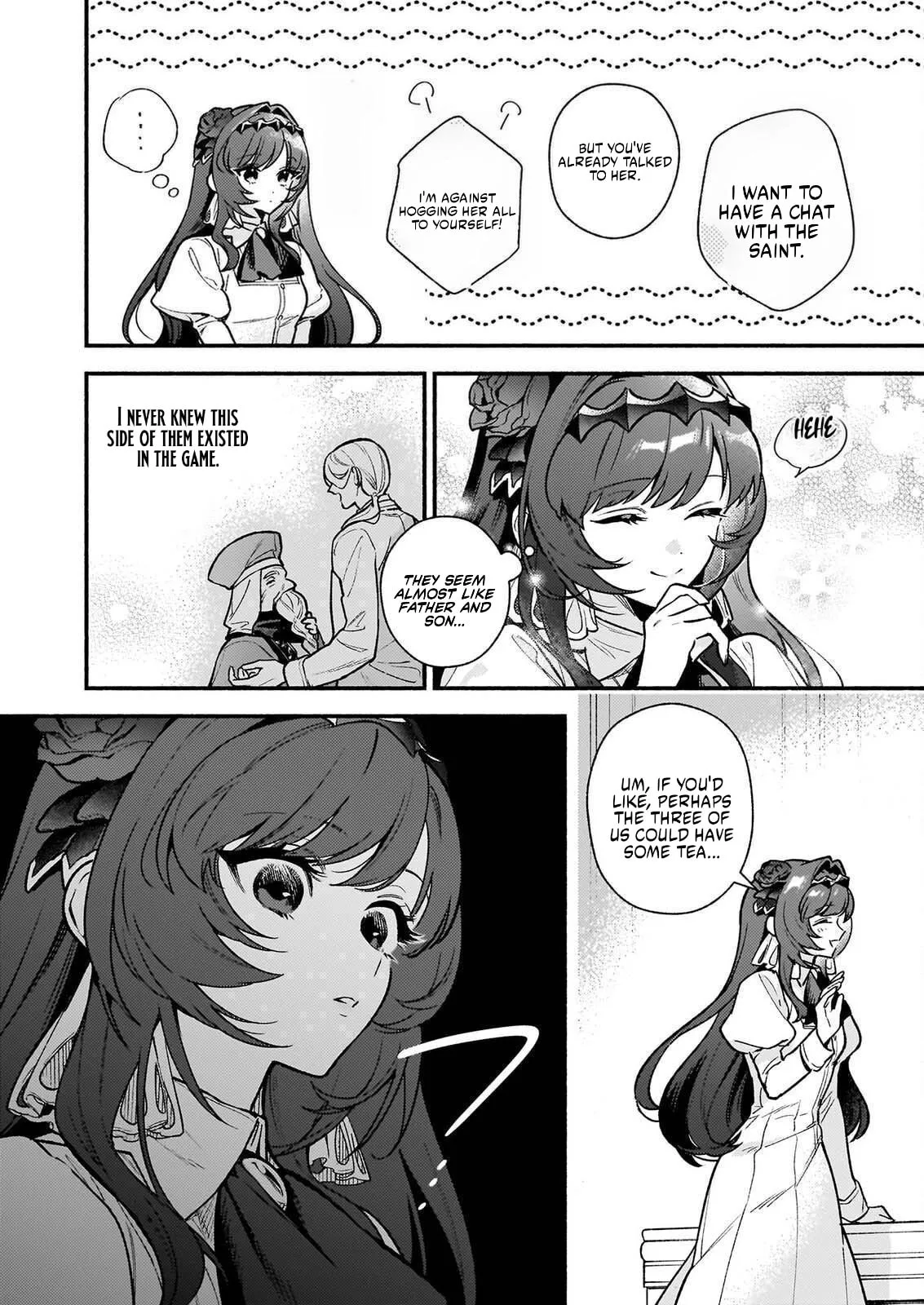Akuyaku Reijou Route ga Nai Nante, Dare ga Itta no? Chapter 32.2 page 17