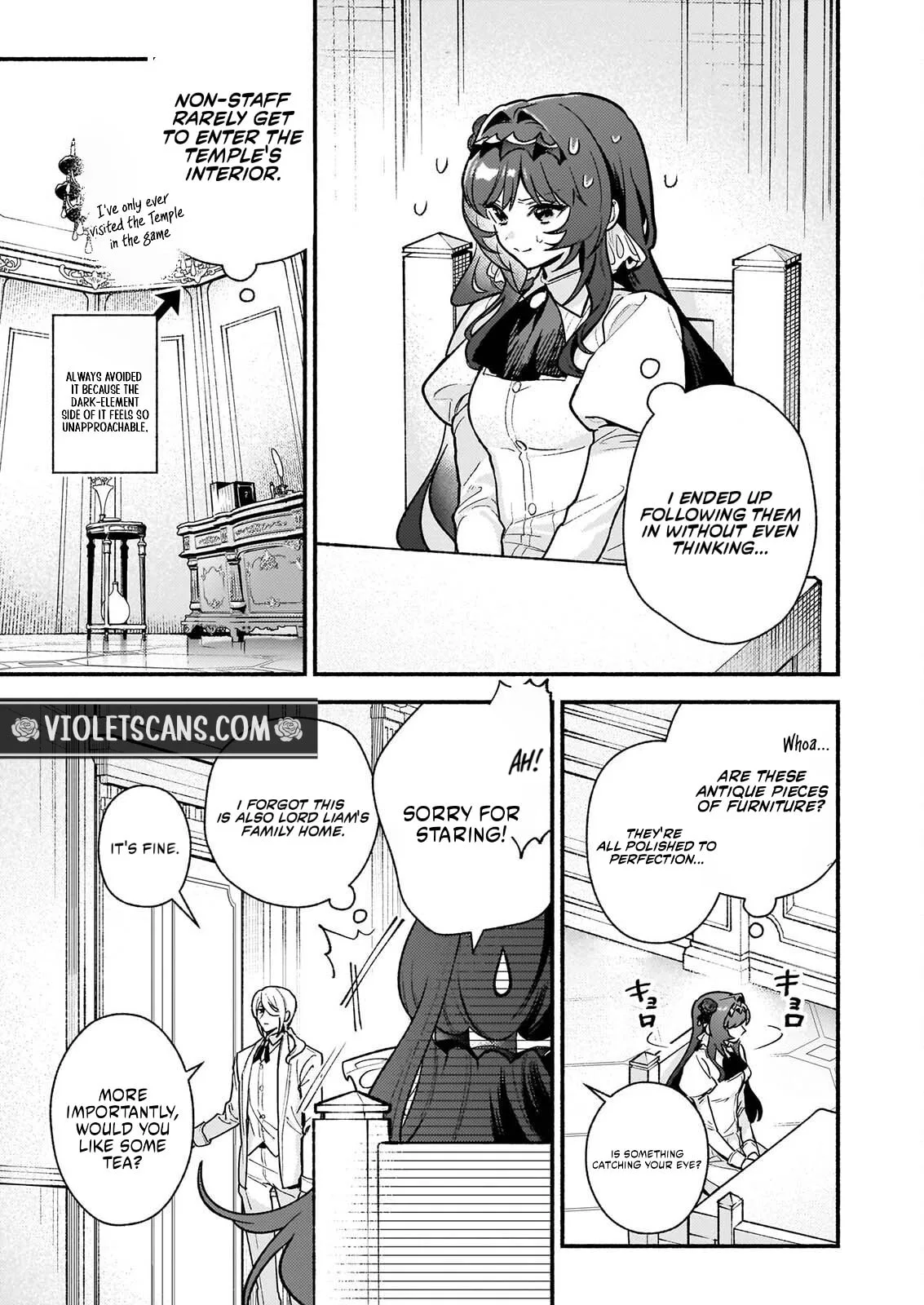 Akuyaku Reijou Route ga Nai Nante, Dare ga Itta no? Chapter 32.2 page 12