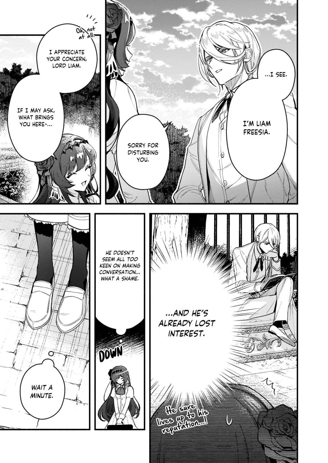 Akuyaku Reijou Route ga Nai Nante, Dare ga Itta no? Chapter 4 page 4