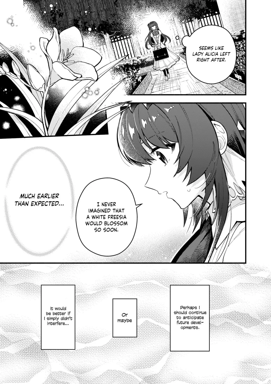 Akuyaku Reijou Route ga Nai Nante, Dare ga Itta no? Chapter 4 page 18