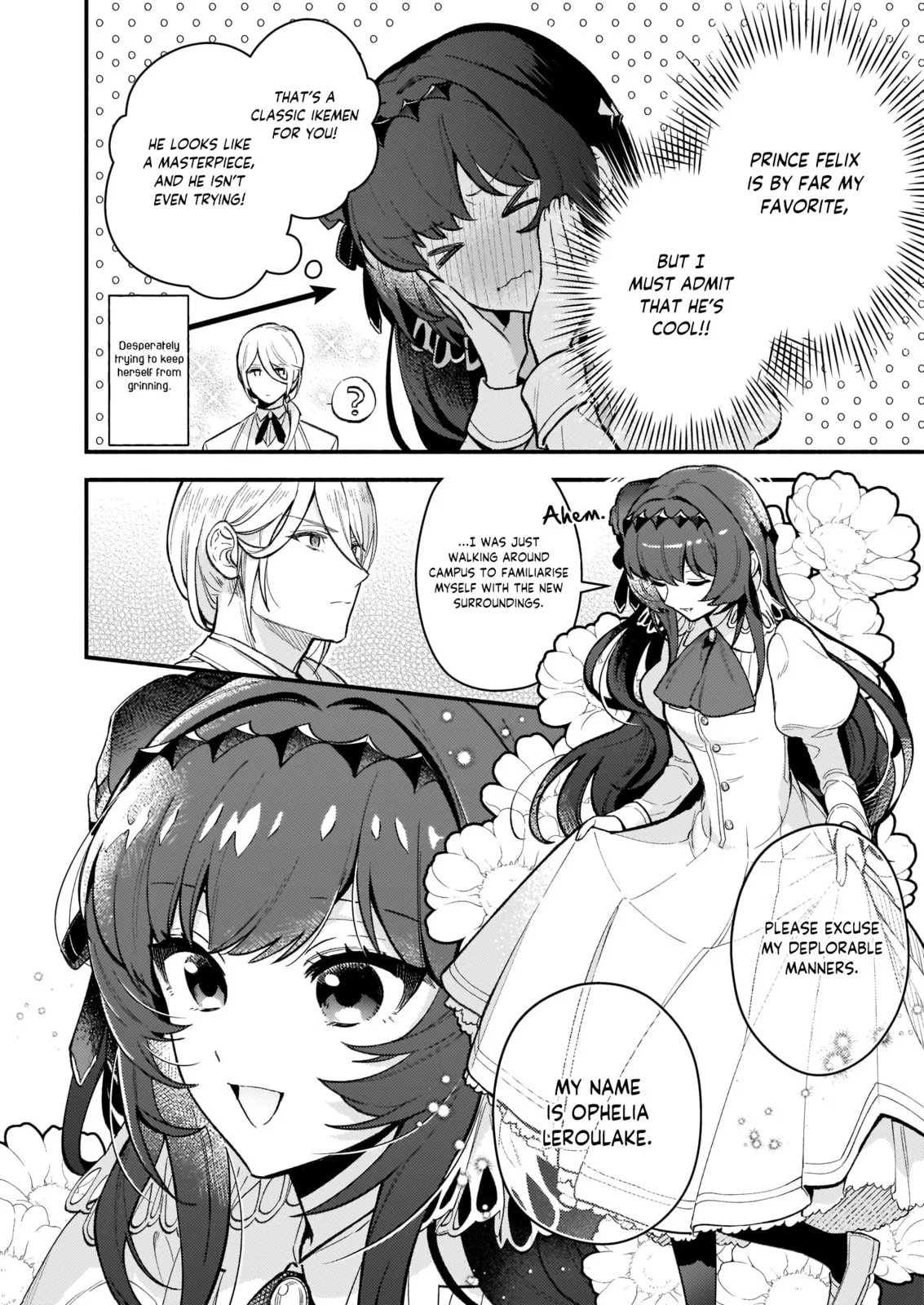 Akuyaku Reijou Route ga Nai Nante, Dare ga Itta no? Chapter 4 page 3