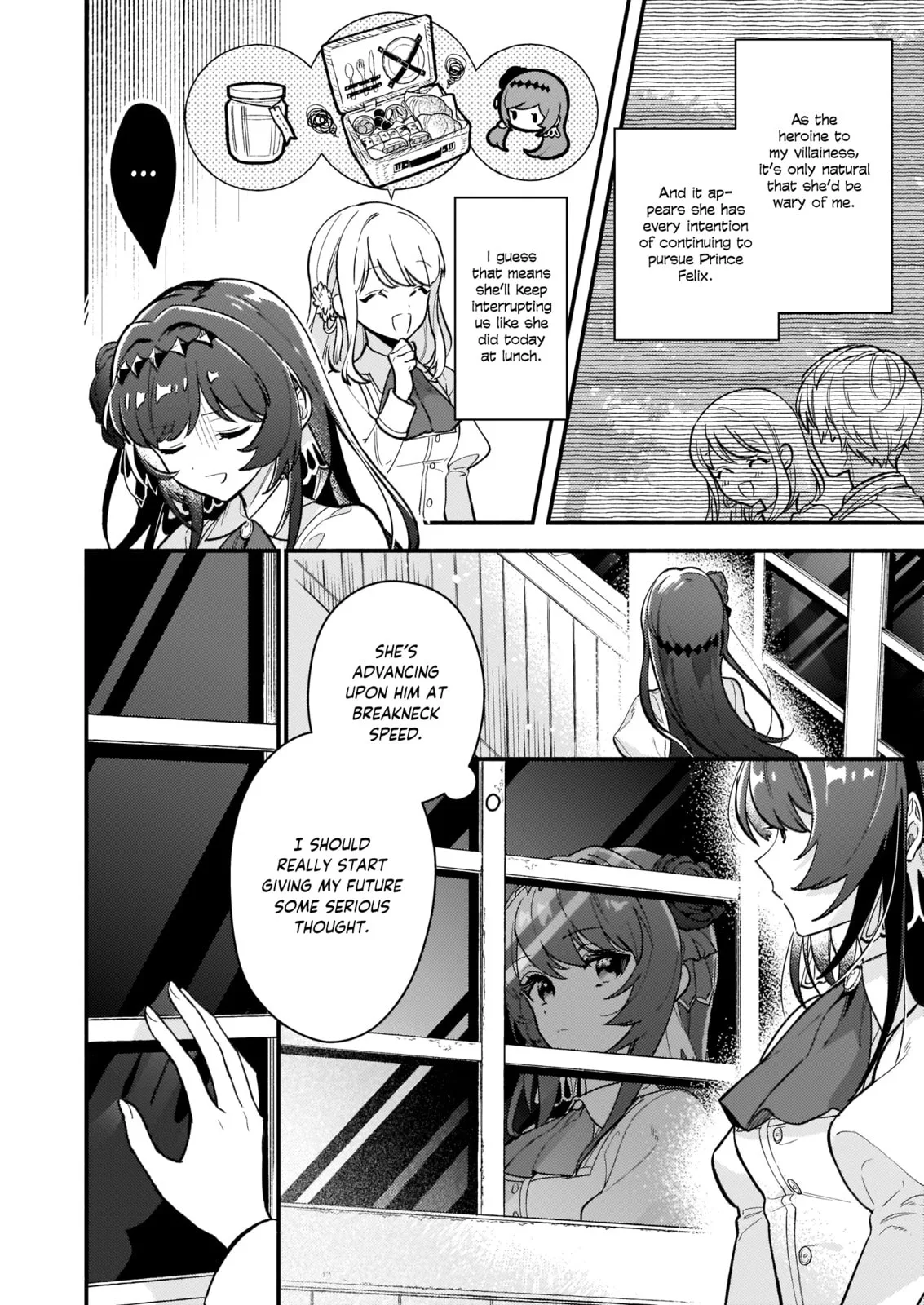 Akuyaku Reijou Route ga Nai Nante, Dare ga Itta no? Chapter 5 page 7