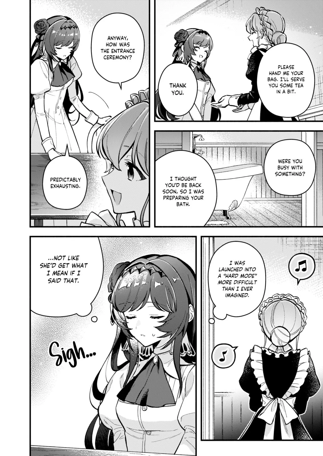 Akuyaku Reijou Route ga Nai Nante, Dare ga Itta no? Chapter 5 page 9