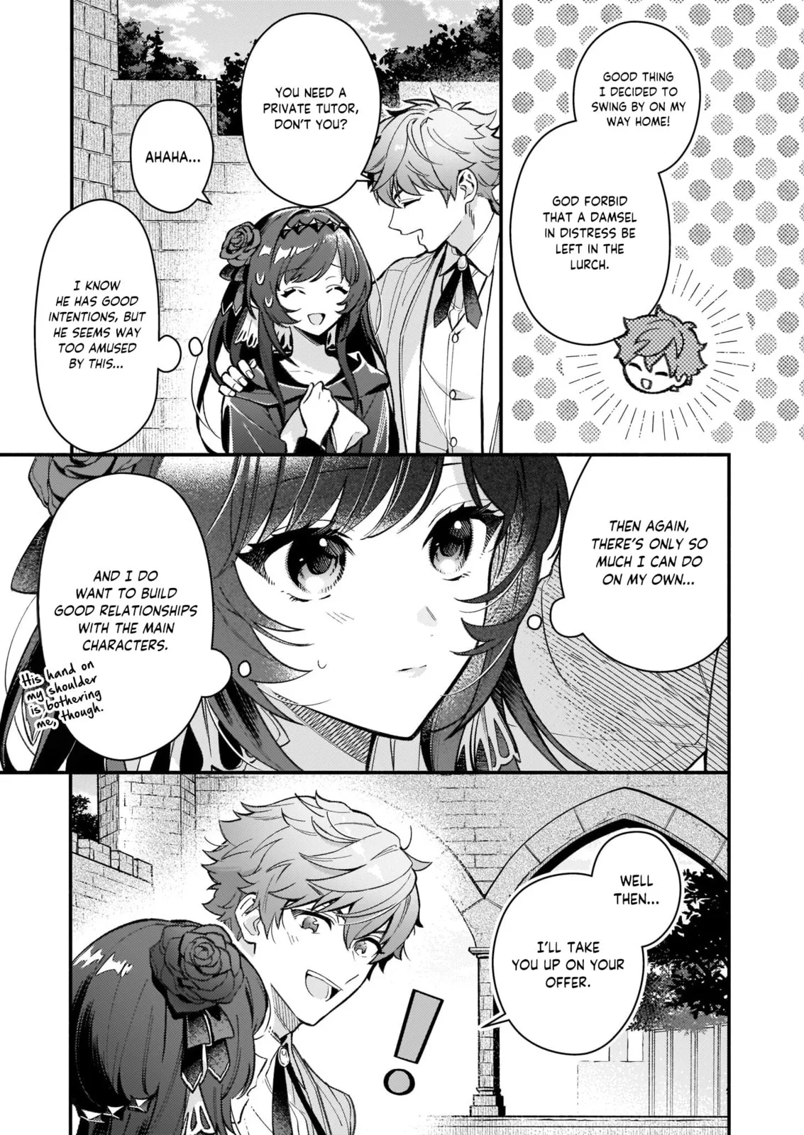 Akuyaku Reijou Route ga Nai Nante, Dare ga Itta no? Chapter 6 page 4