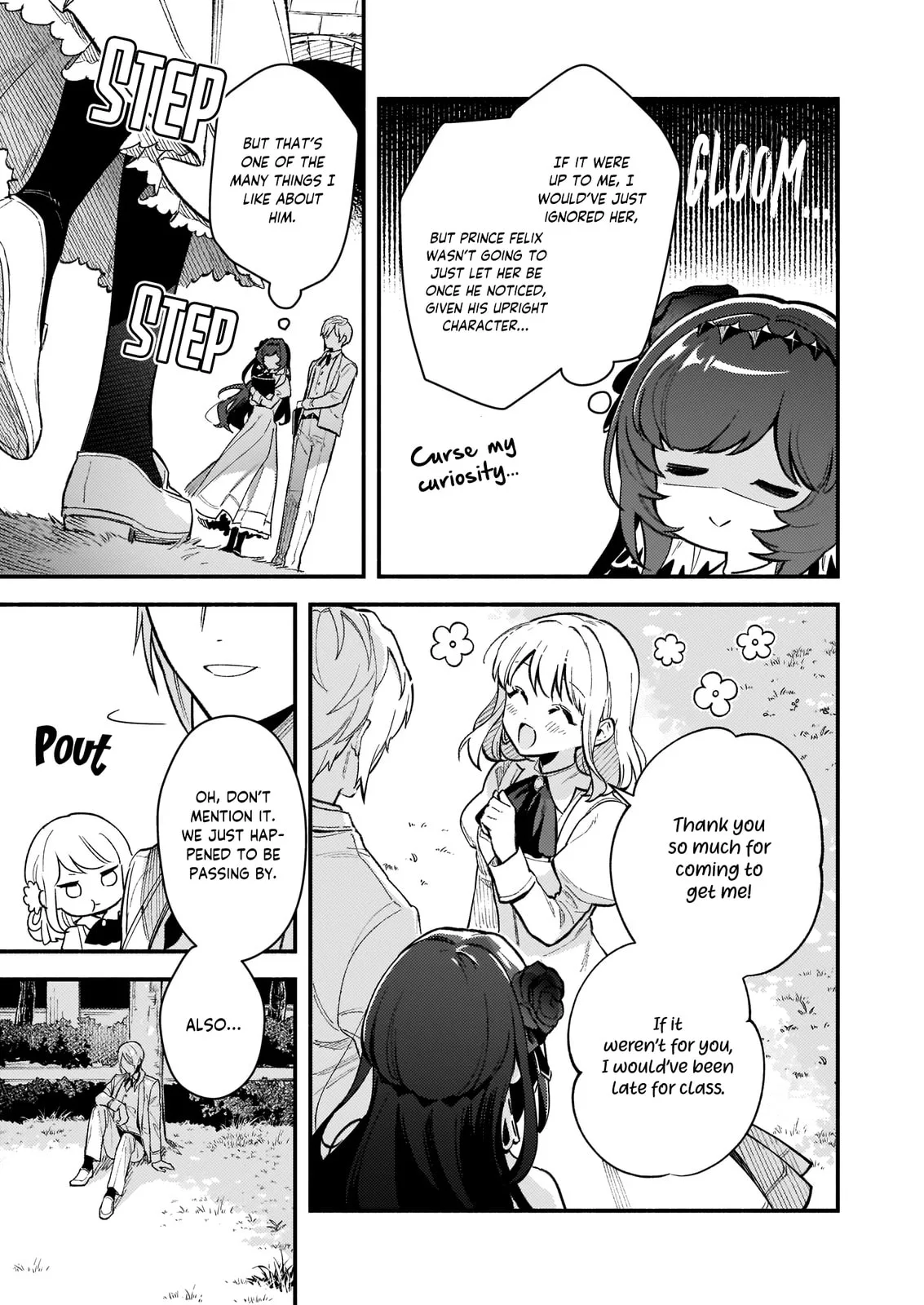 Akuyaku Reijou Route ga Nai Nante, Dare ga Itta no? Chapter 7 page 19