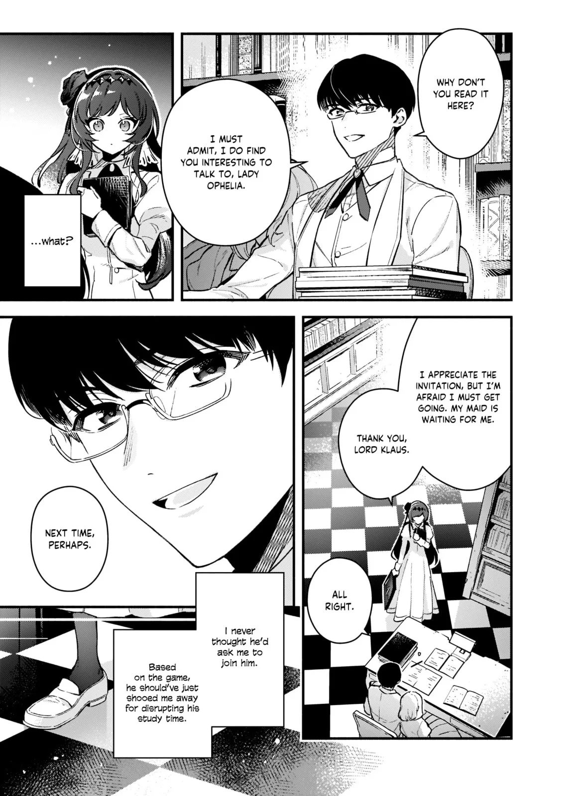 Akuyaku Reijou Route ga Nai Nante, Dare ga Itta no? Chapter 8 page 28