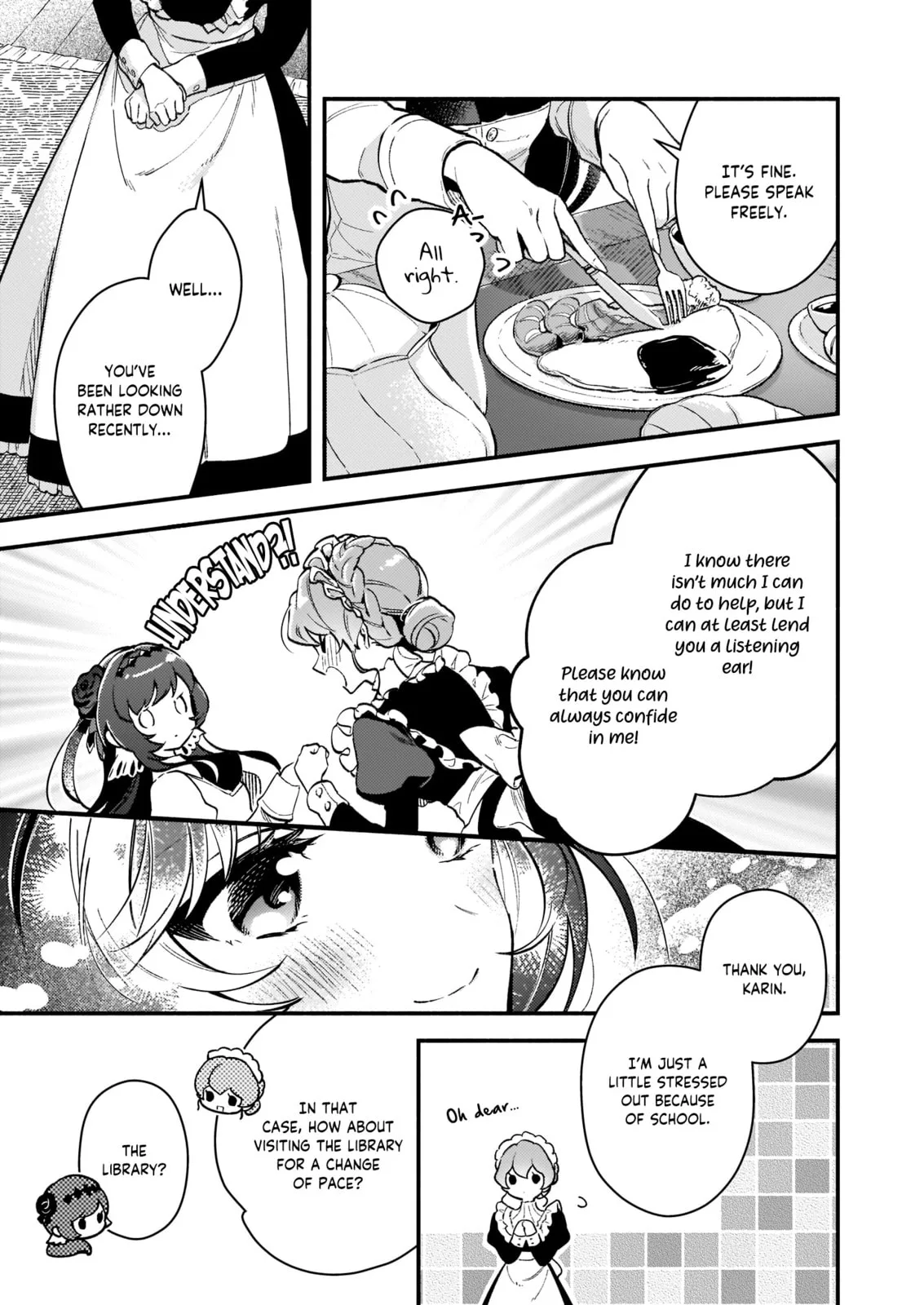 Akuyaku Reijou Route ga Nai Nante, Dare ga Itta no? Chapter 8 page 16