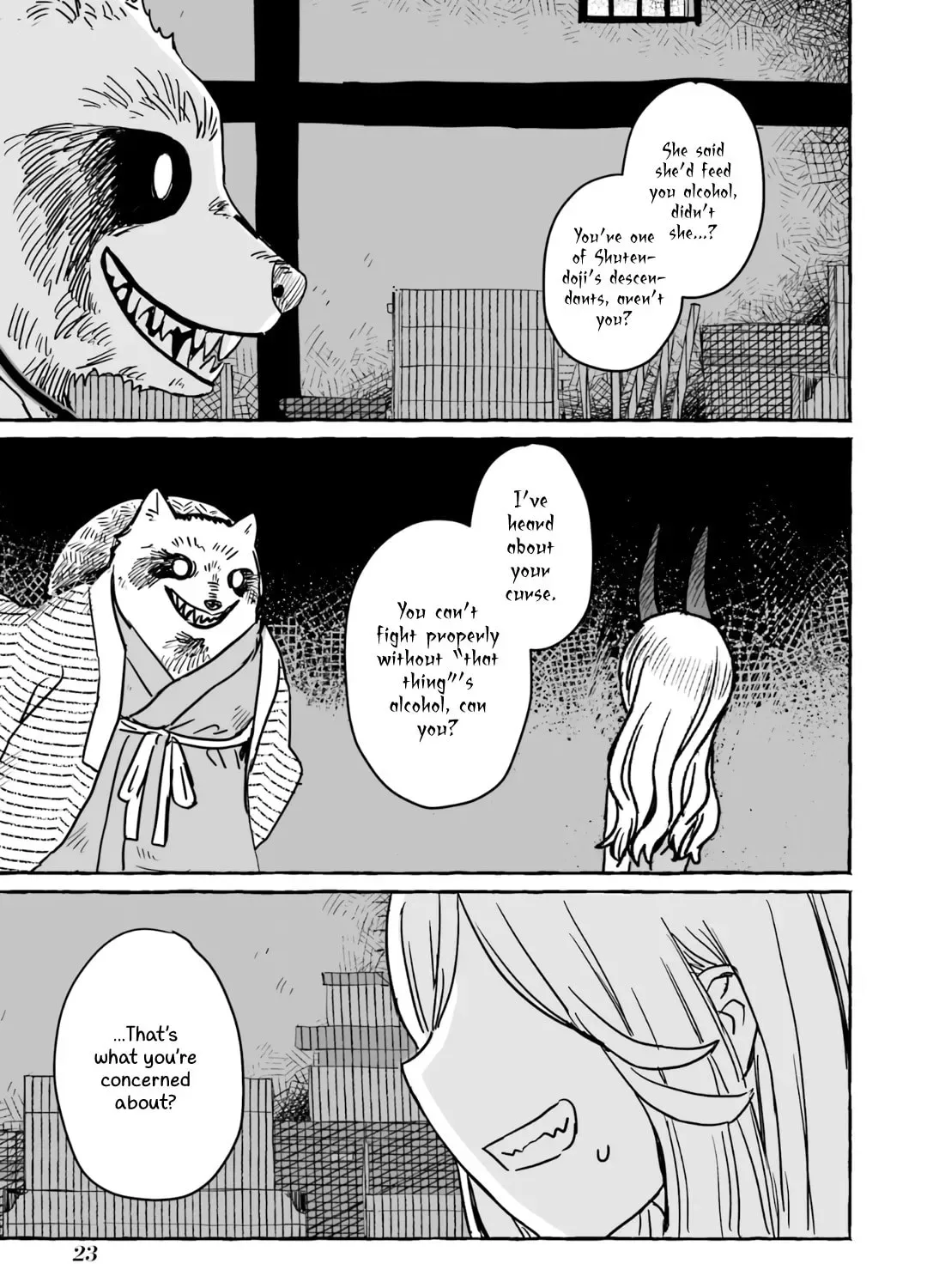 Alcohol and Ogre-girls Chapter 13 page 43