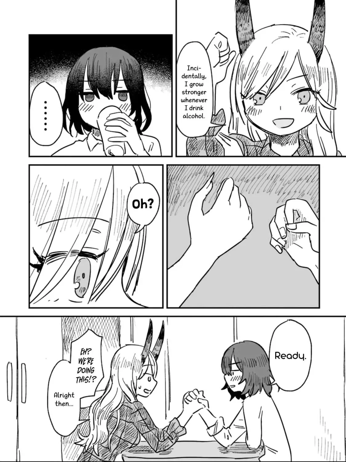Alcohol and Ogre-girls Chapter 3 page 35