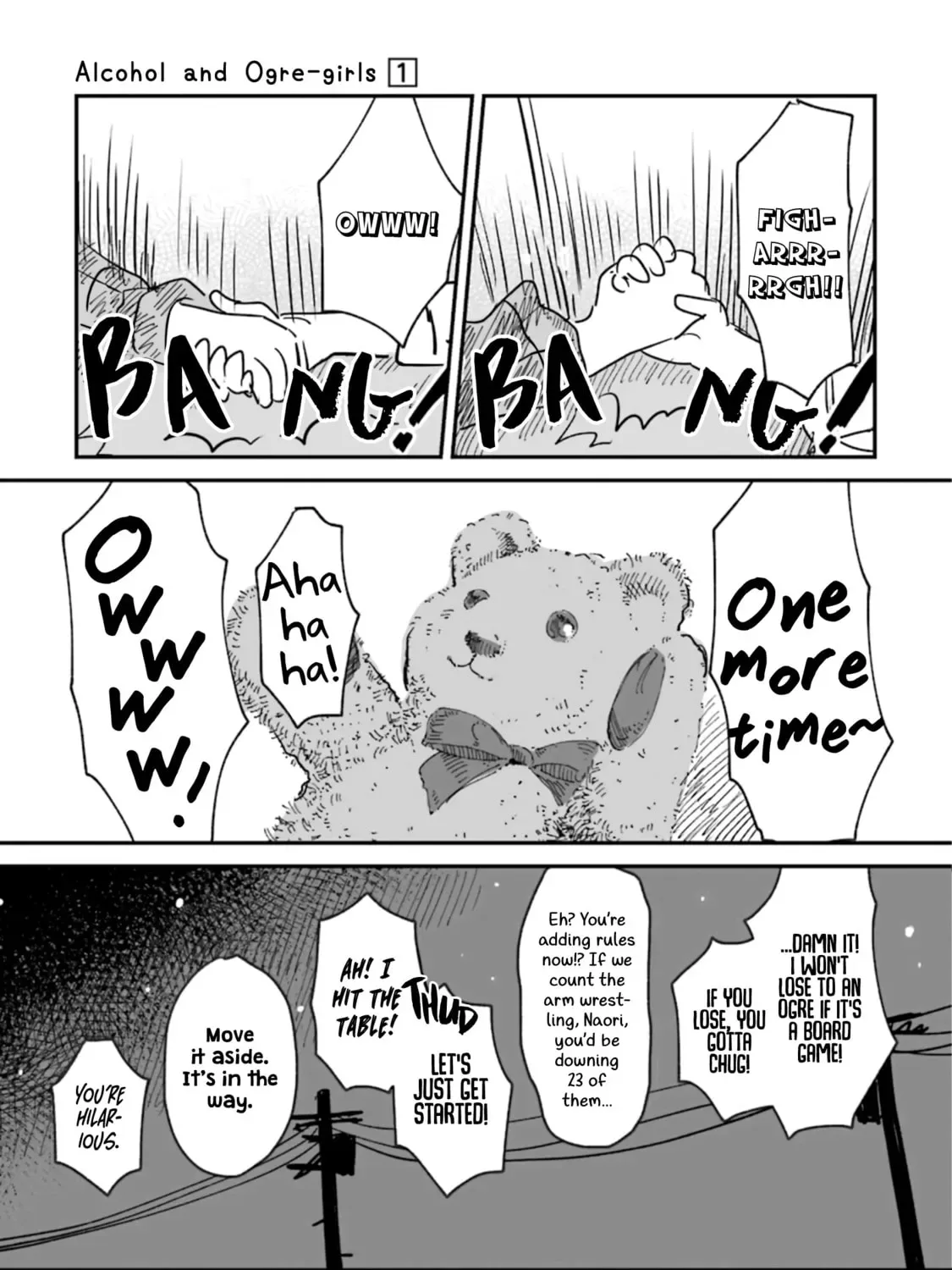 Alcohol and Ogre-girls Chapter 3 page 37