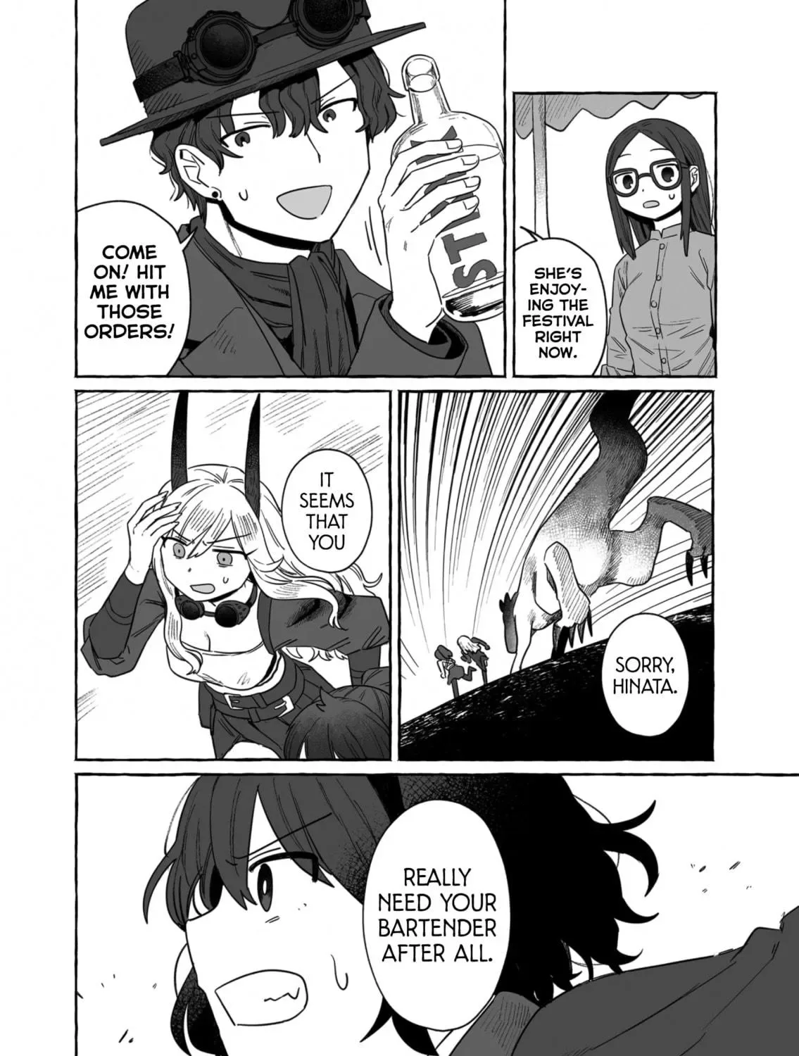 Alcohol and Ogre-girls Chapter 39 page 35