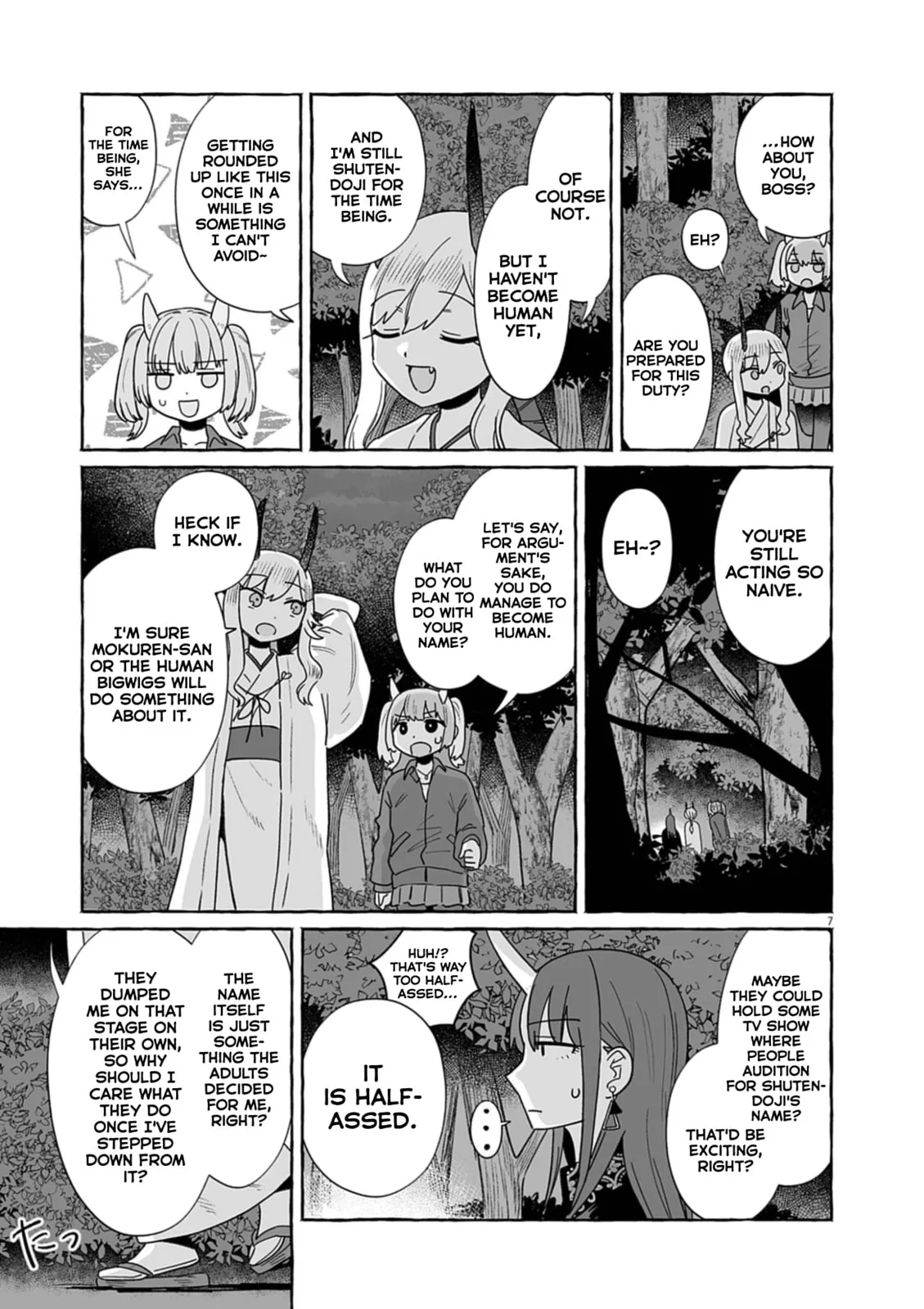 Alcohol and Ogre-girls Chapter 52 page 7