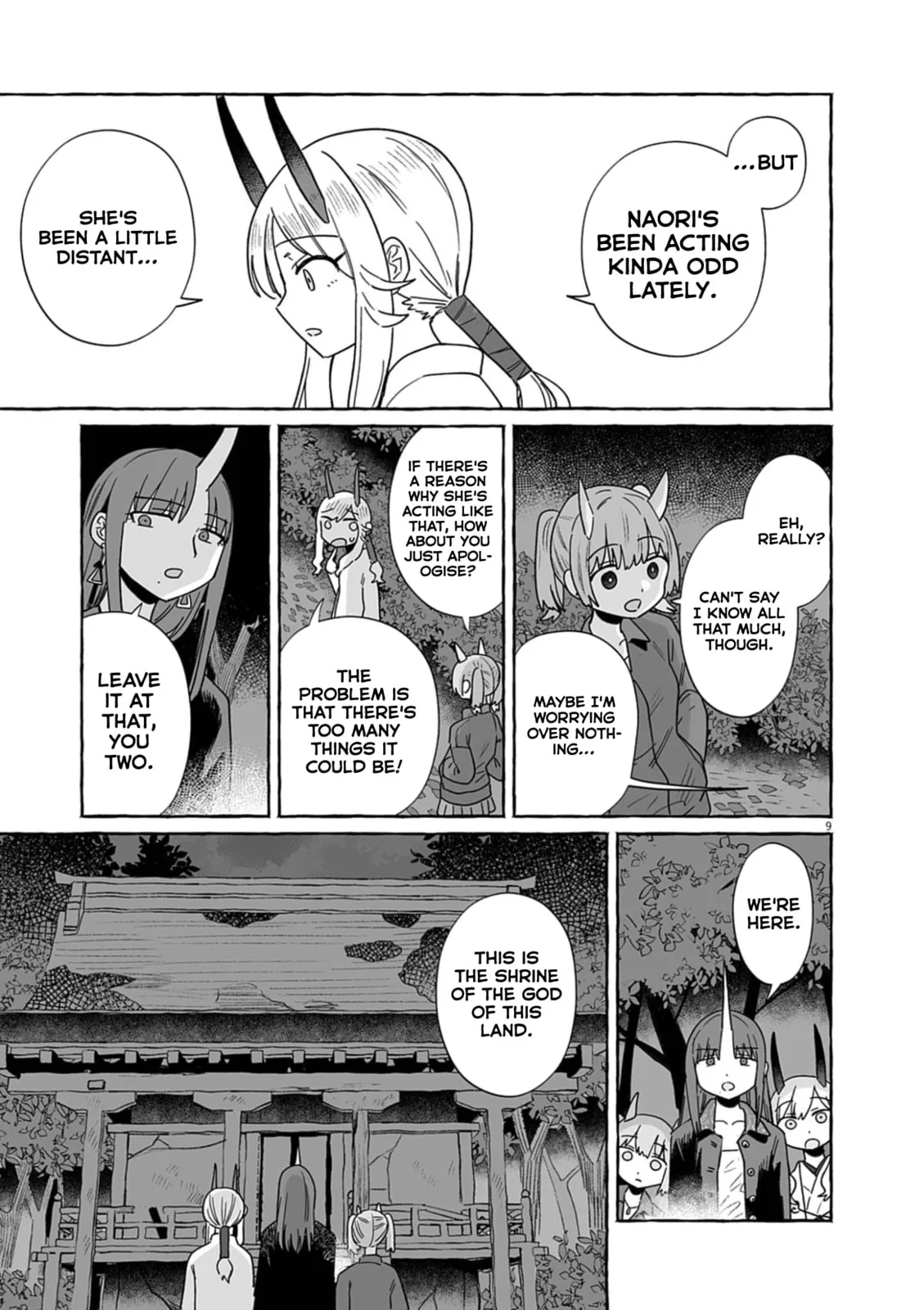 Alcohol and Ogre-girls Chapter 52 page 9