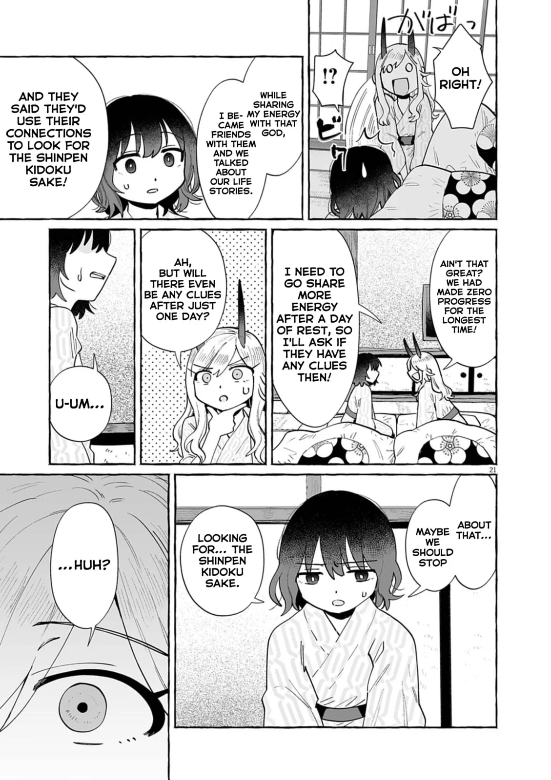 Alcohol and Ogre-girls Chapter 53 page 21
