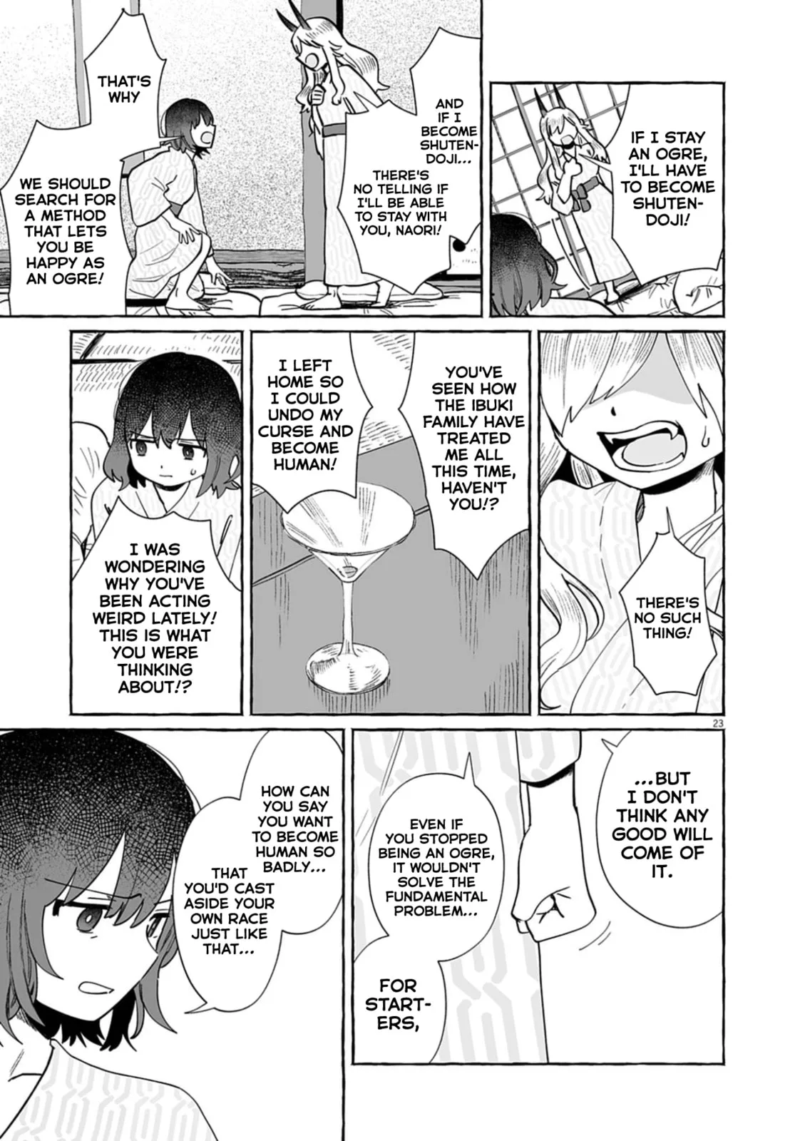 Alcohol and Ogre-girls Chapter 53 page 23