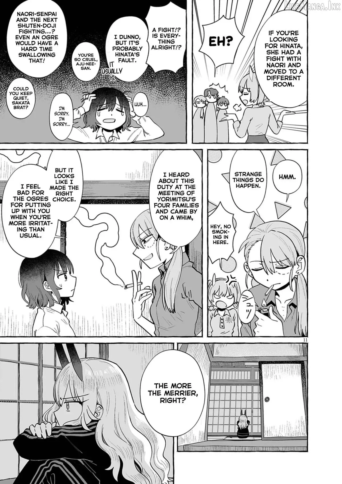 Alcohol and Ogre-girls Chapter 54 page 11