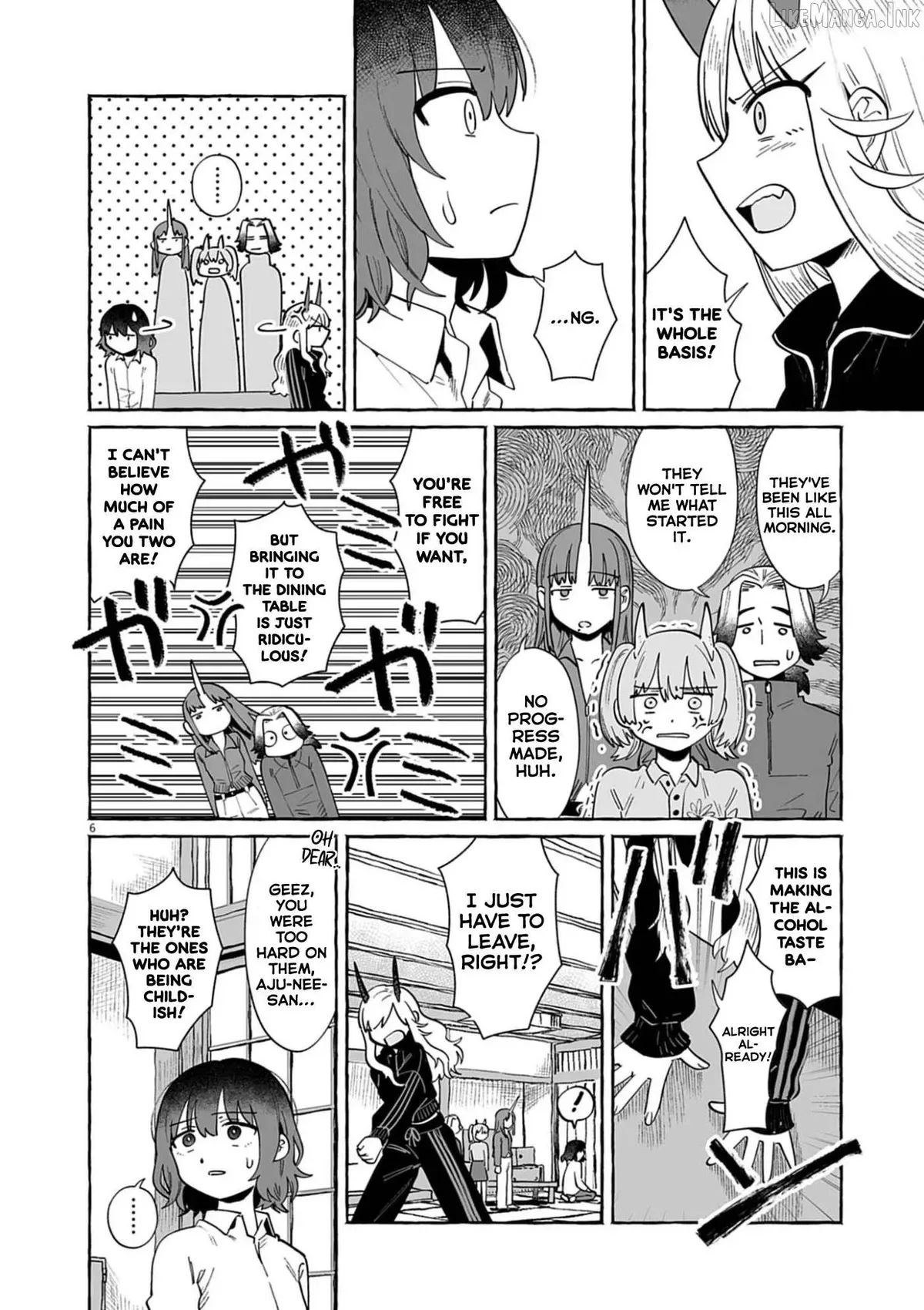 Alcohol and Ogre-girls Chapter 54 page 6