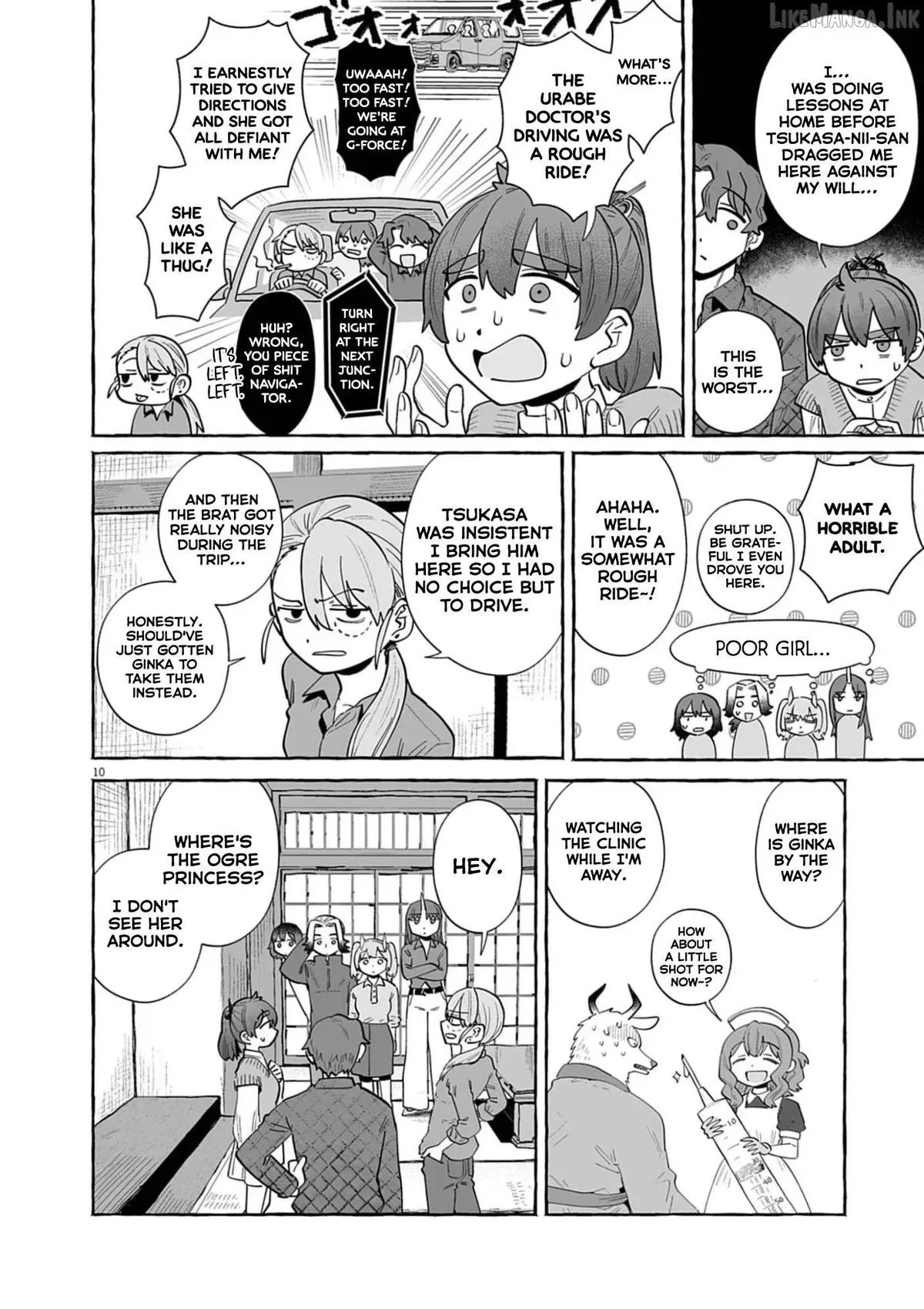 Alcohol and Ogre-girls Chapter 54 page 10