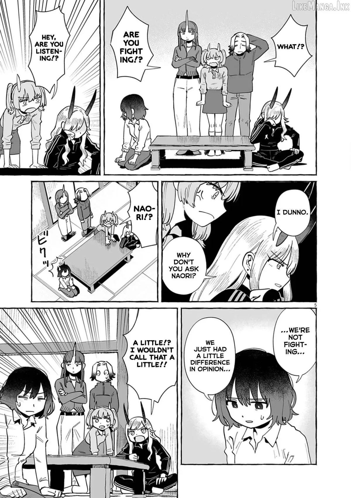 Alcohol and Ogre-girls Chapter 54 page 5