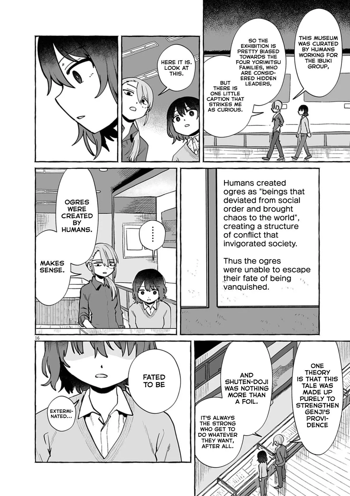 Alcohol and Ogre-girls Chapter 55 page 16