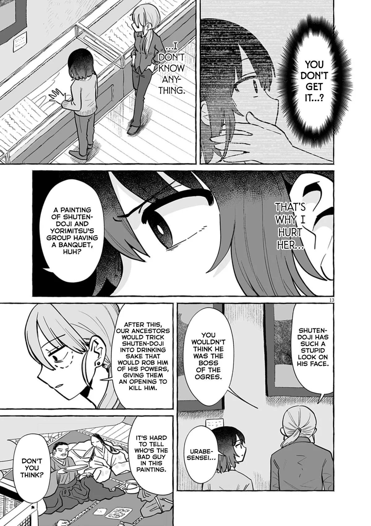 Alcohol and Ogre-girls Chapter 55 page 13