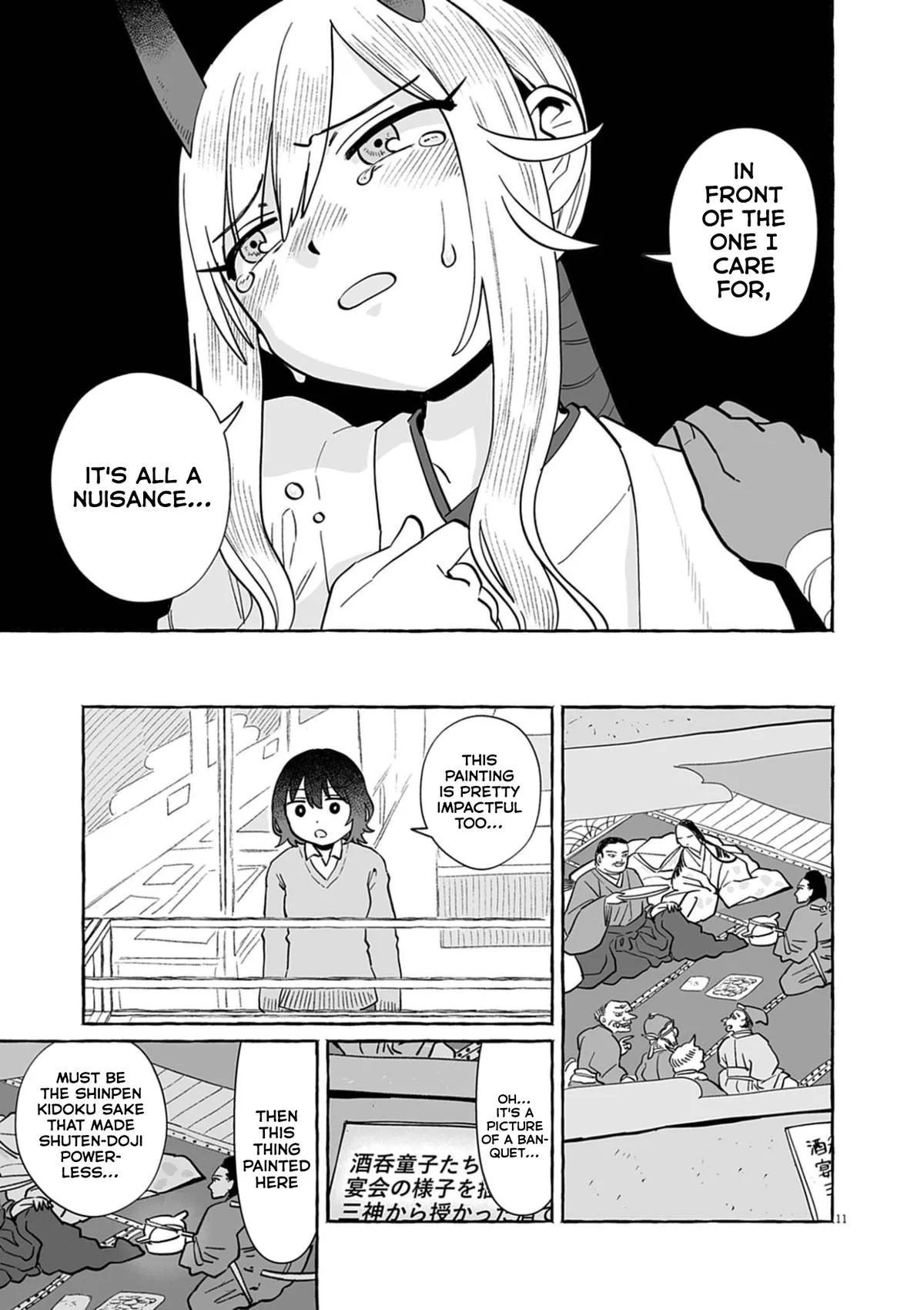 Alcohol and Ogre-girls Chapter 55 page 11
