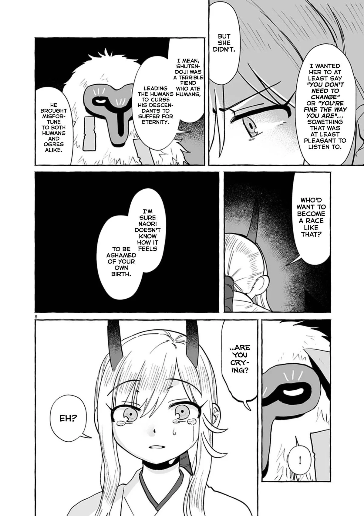 Alcohol and Ogre-girls Chapter 55 page 8