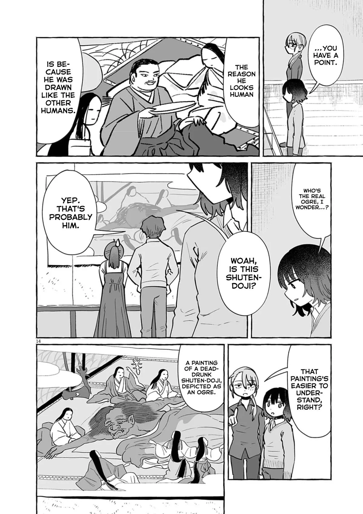 Alcohol and Ogre-girls Chapter 55 page 14