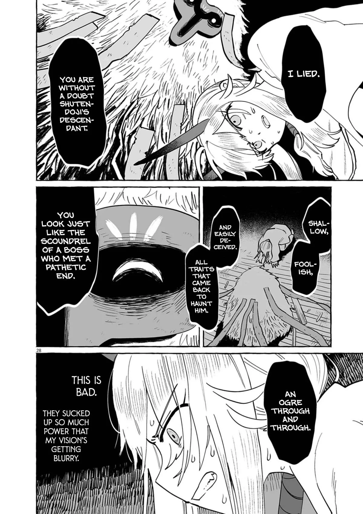 Alcohol and Ogre-girls Chapter 55 page 28