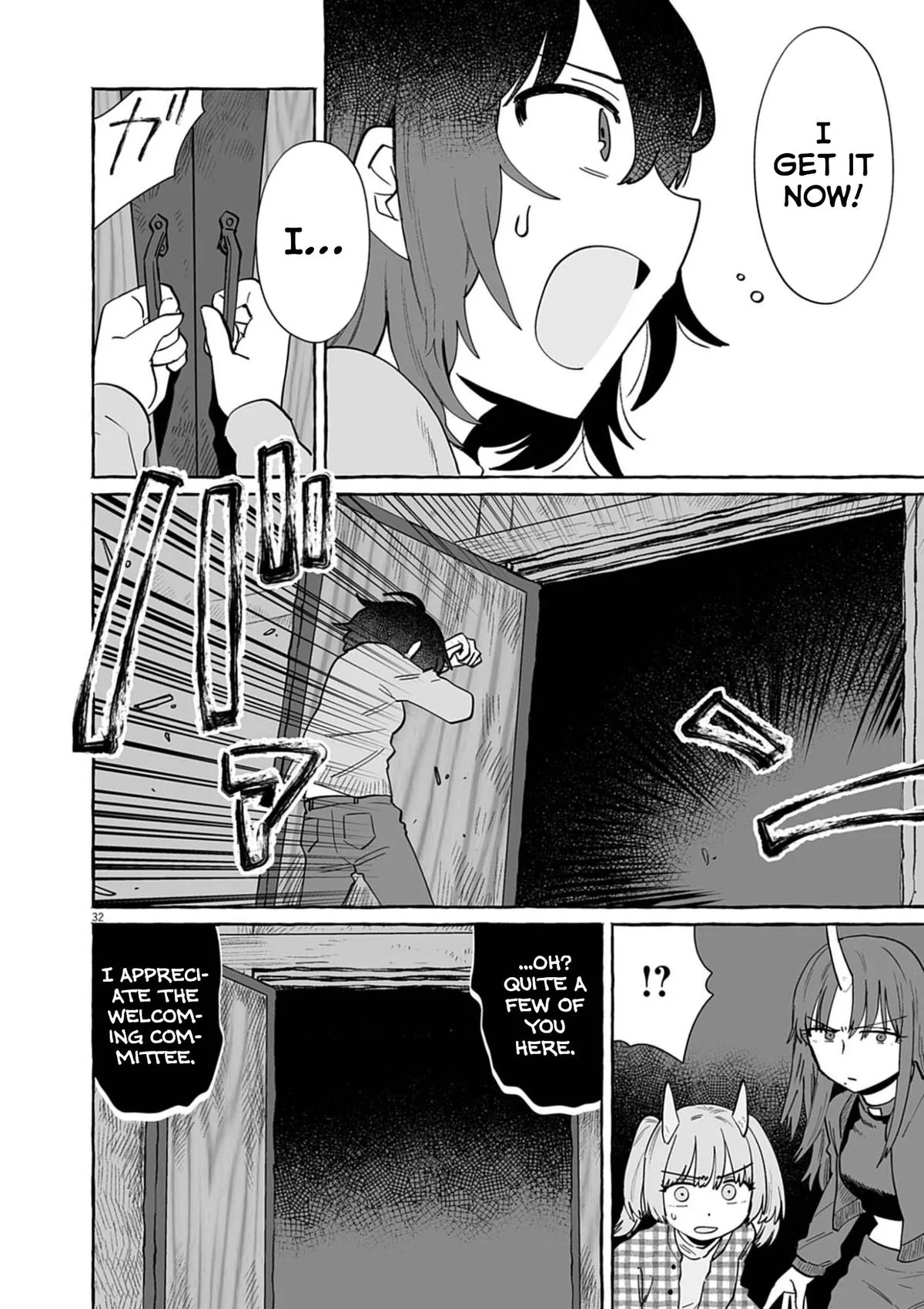 Alcohol and Ogre-girls Chapter 55 page 32