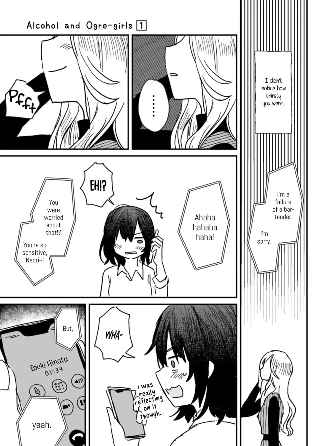 Alcohol and Ogre-girls Chapter 6 page 45