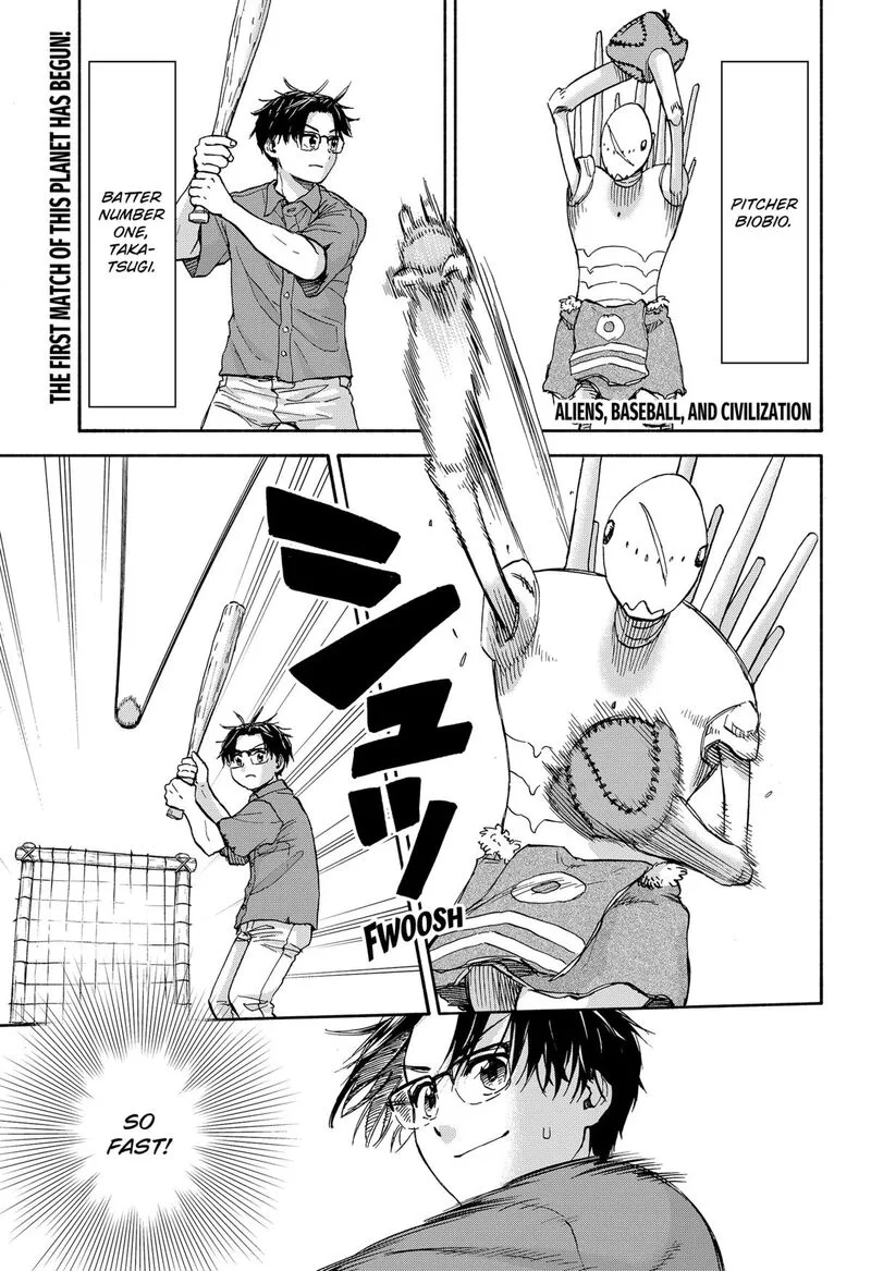 Aliens, Baseball, and Civilization Chapter 14 page 1