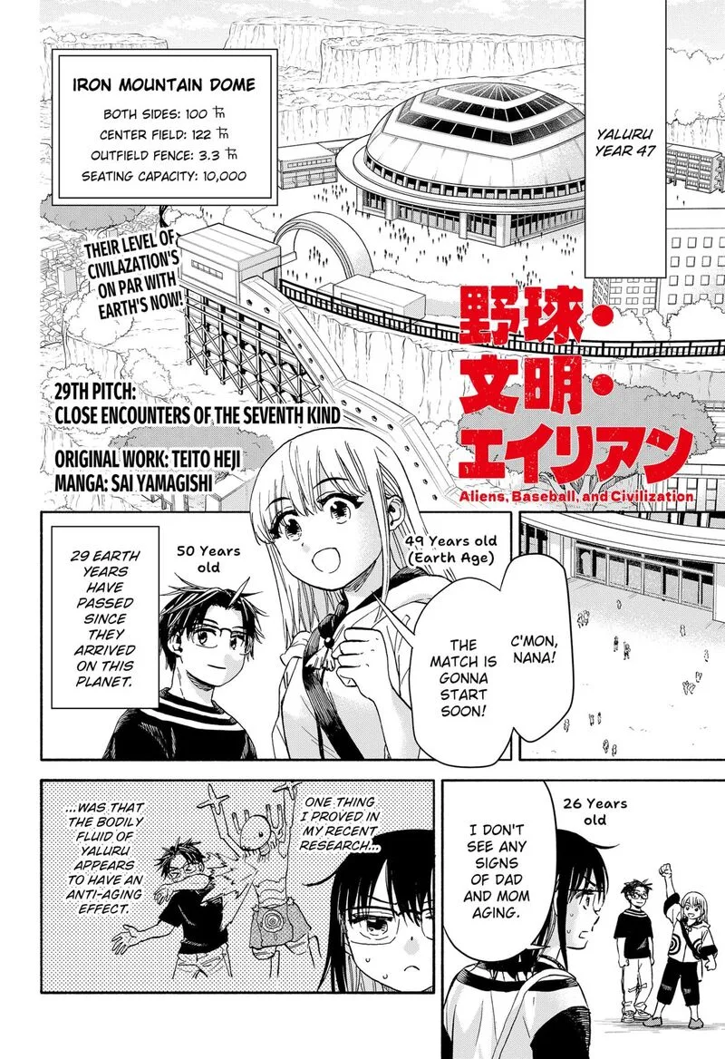 Aliens, Baseball, and Civilization Chapter 29 page 1