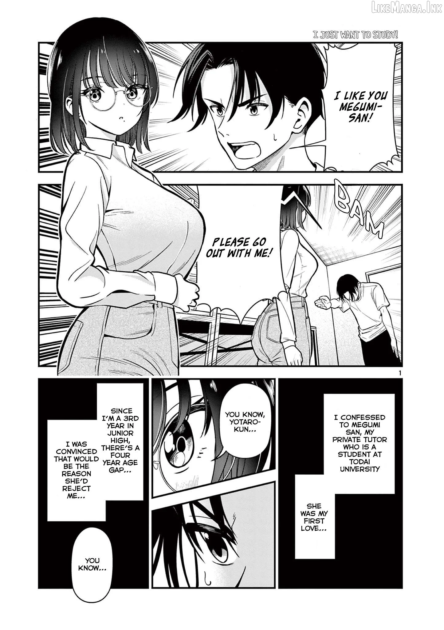 All I Want Is to Study! Chapter 1 page 2