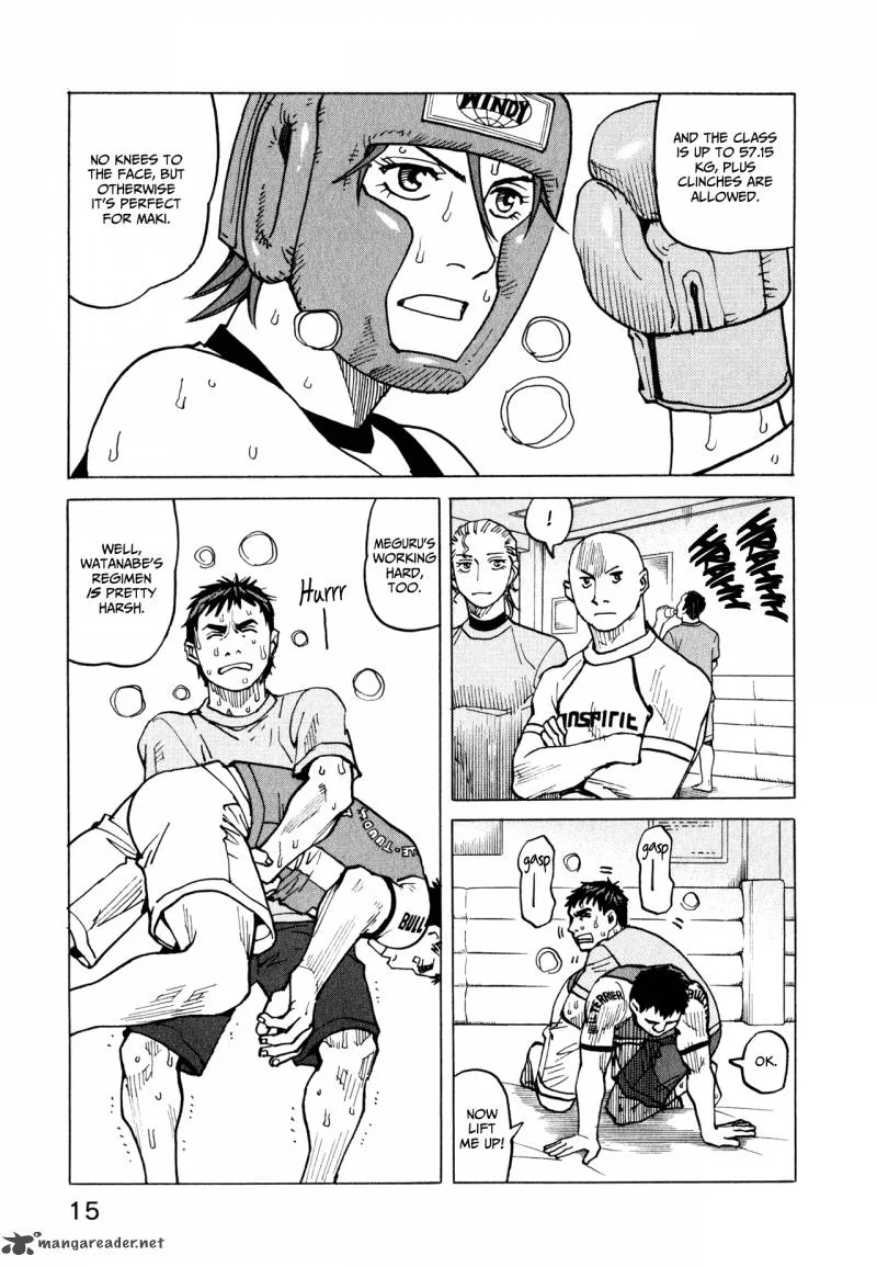 All Rounder Meguru Chapter 57 page 16