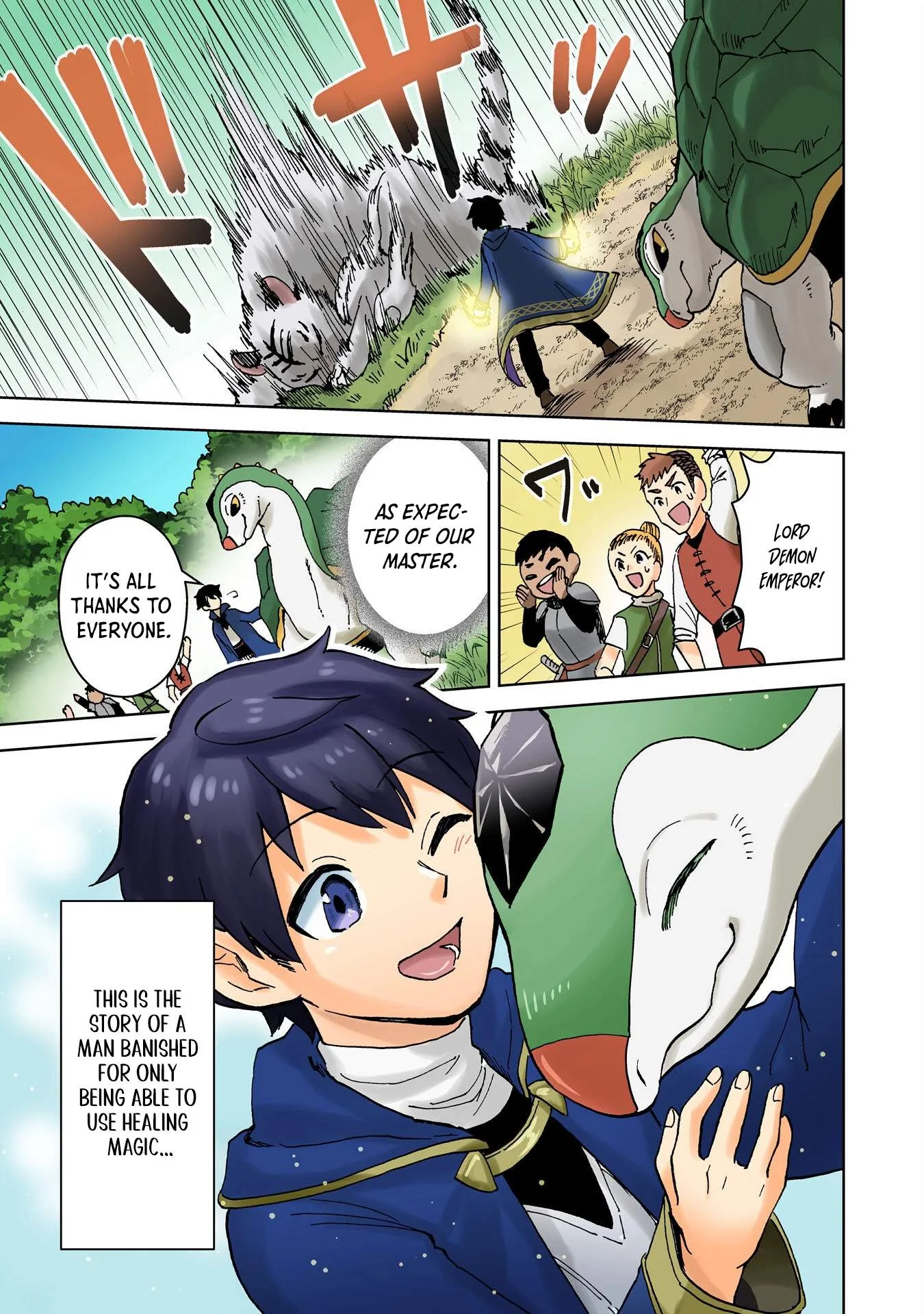 Although I Was Banished for Being Unable to Use Healing Magic, for Some Reason Everyone Relies on Me Chapter 1 page 2