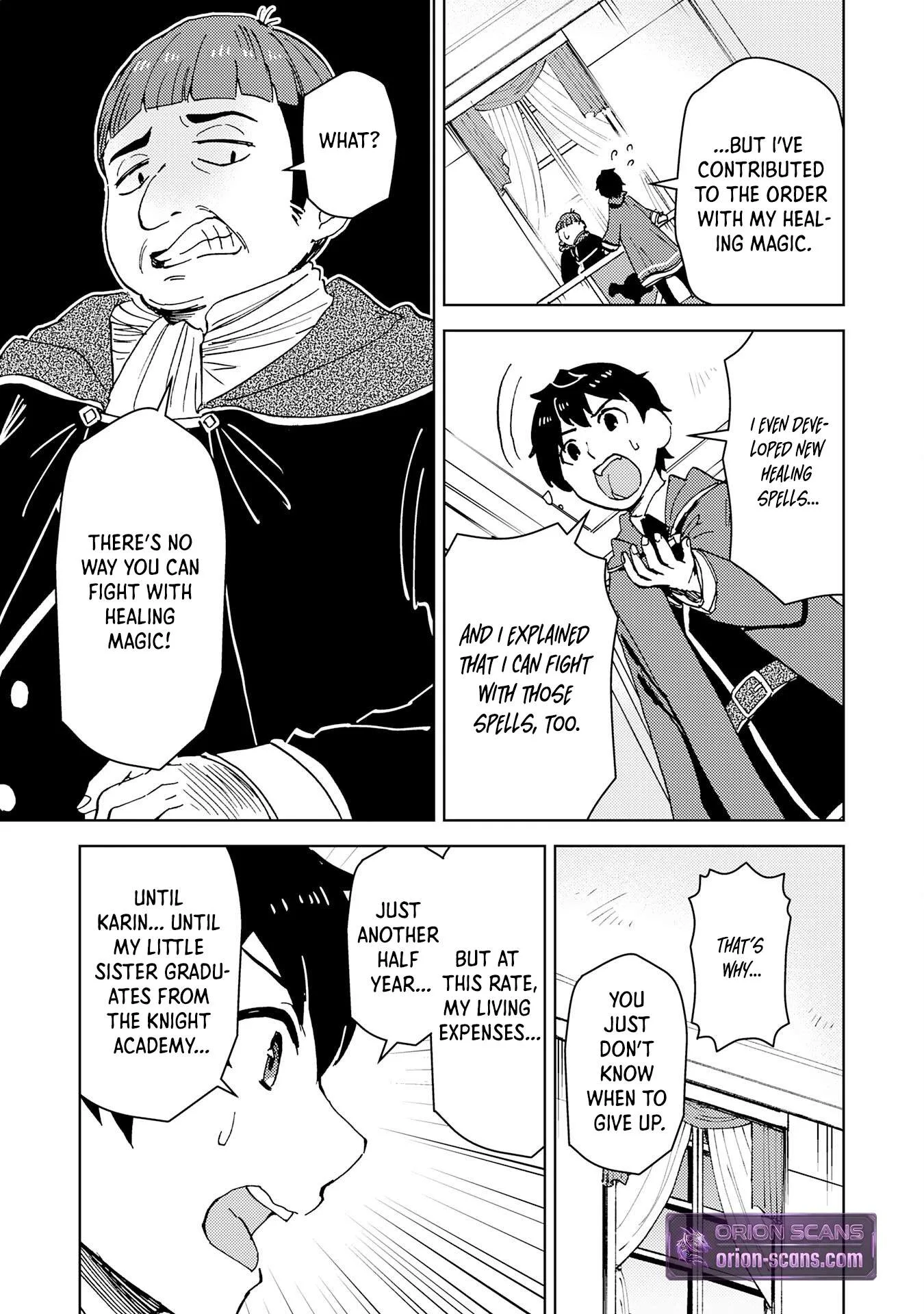 Although I Was Banished for Being Unable to Use Healing Magic, for Some Reason Everyone Relies on Me Chapter 1 page 7