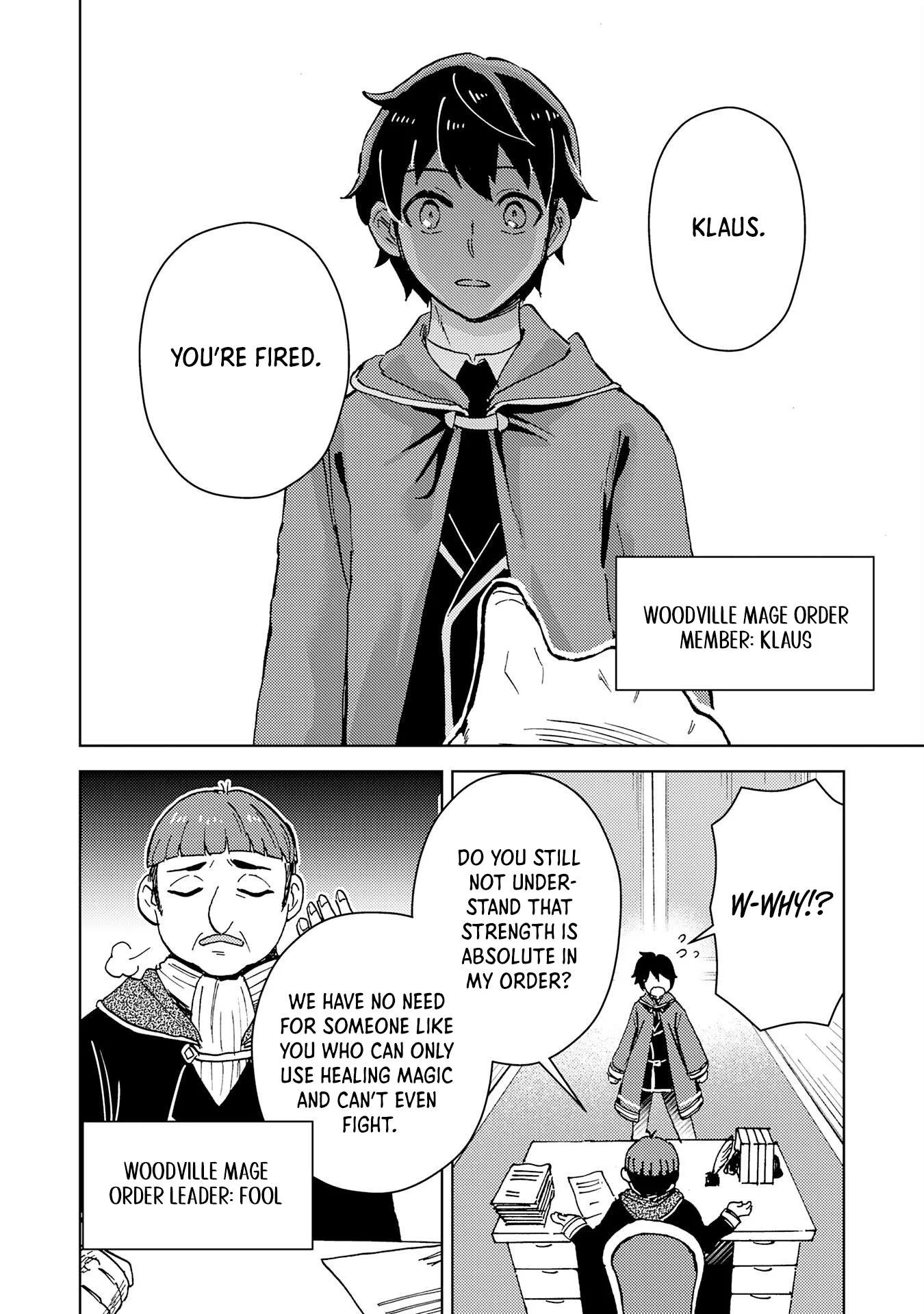 Although I Was Banished for Being Unable to Use Healing Magic, for Some Reason Everyone Relies on Me Chapter 1 page 6