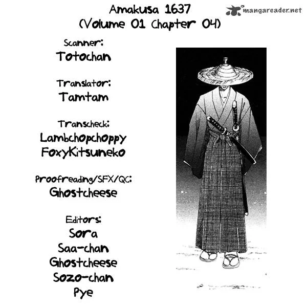 Amakusa 1637 Chapter 4 page 1